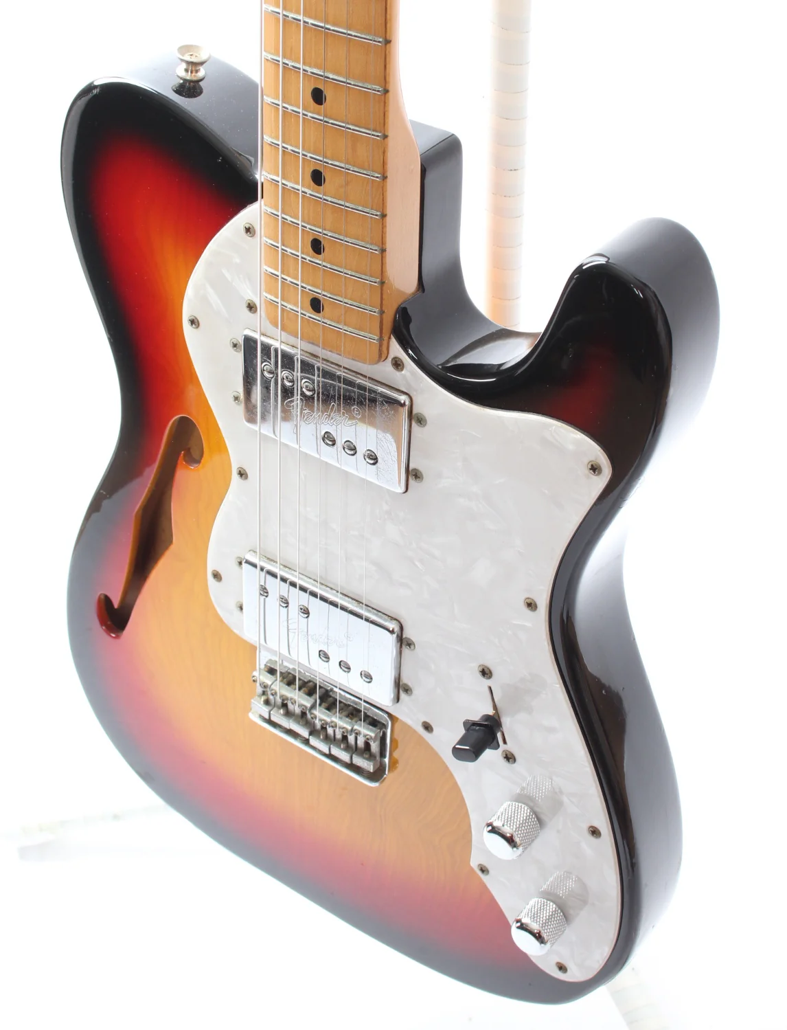 1993 Fender Telecaster Thinline 72 Reissue sunburst - Image 3