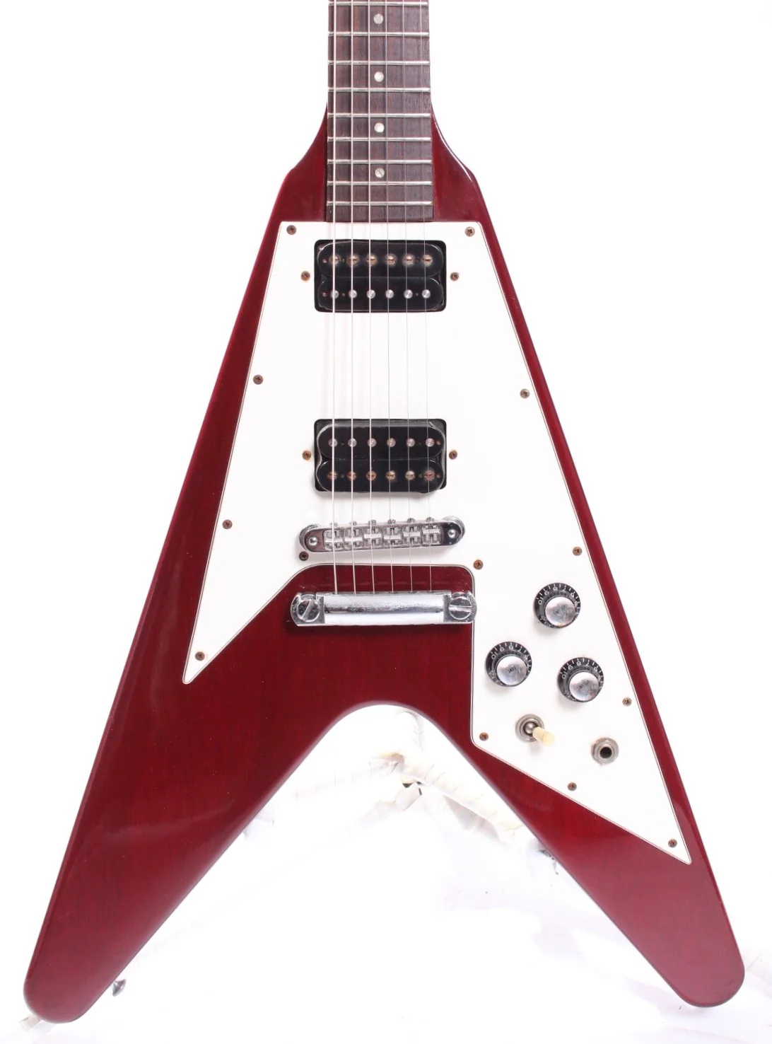 1993 Gibson Flying V '67 cherry red - Image 2