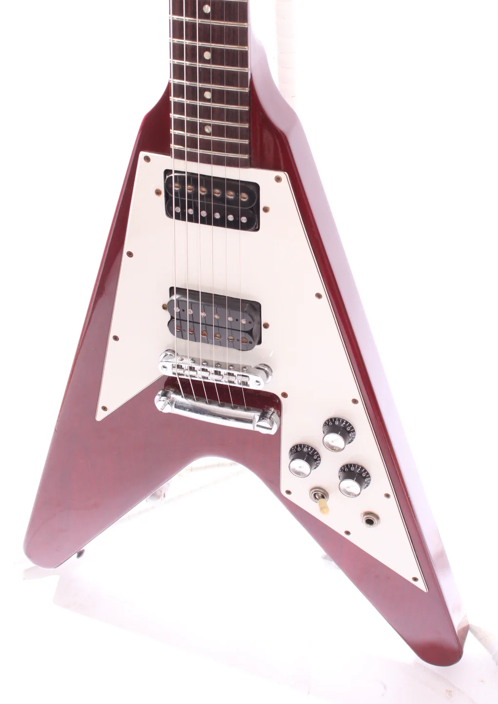 1993 Gibson Flying V '67 cherry red - Image 3