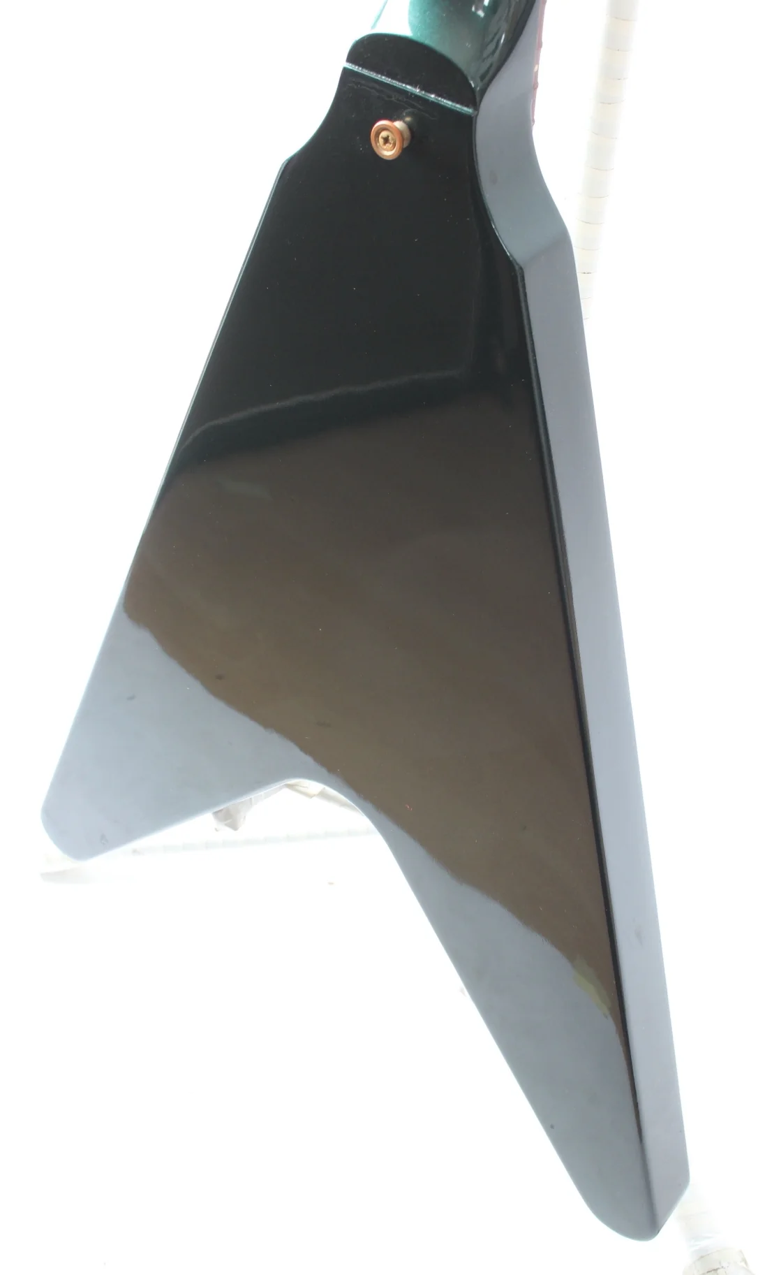 1993 Gibson Flying V metallic green - Image 8