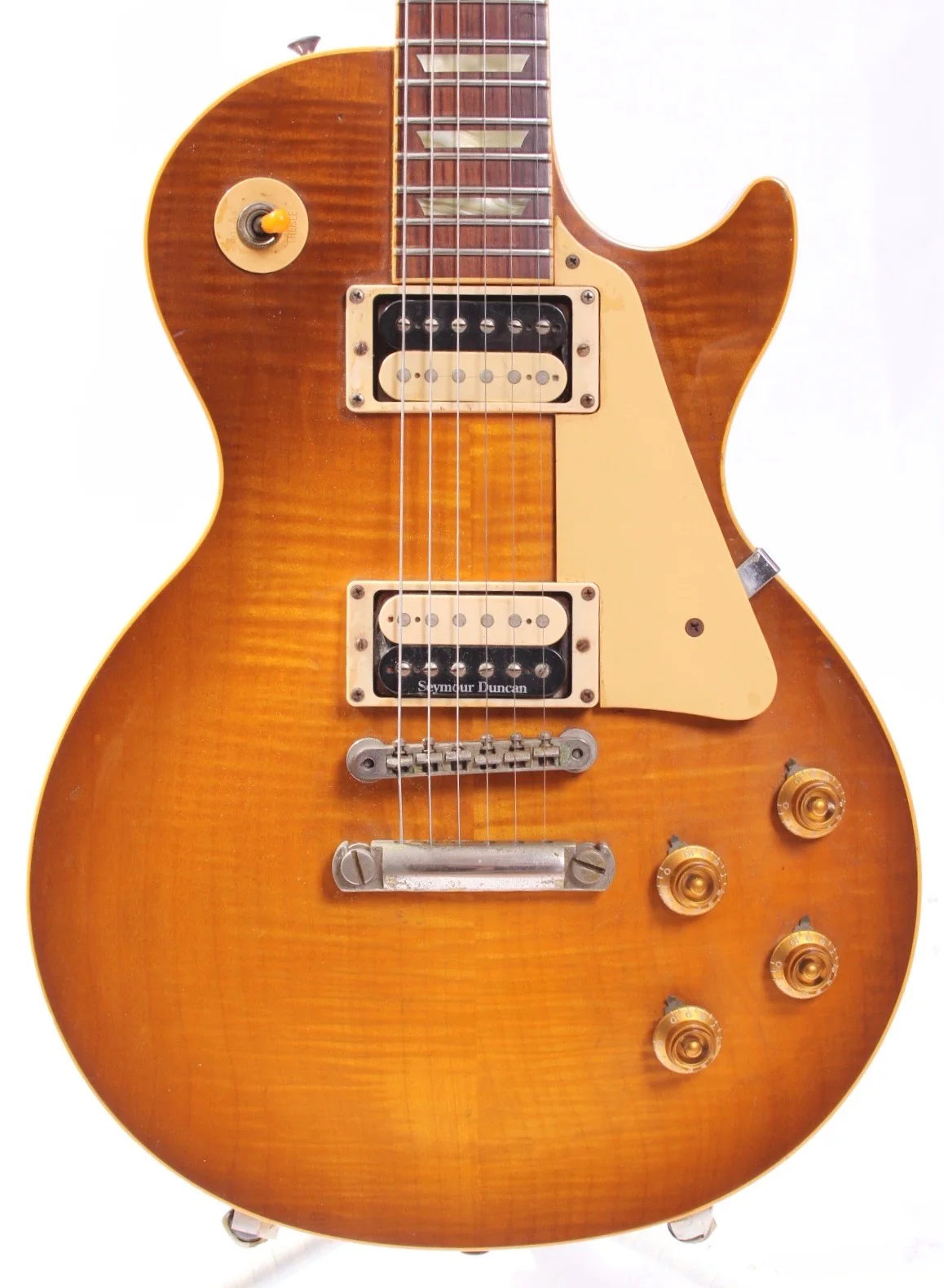 1993 Gibson Les Paul Classic Plus honey burst - Image 2