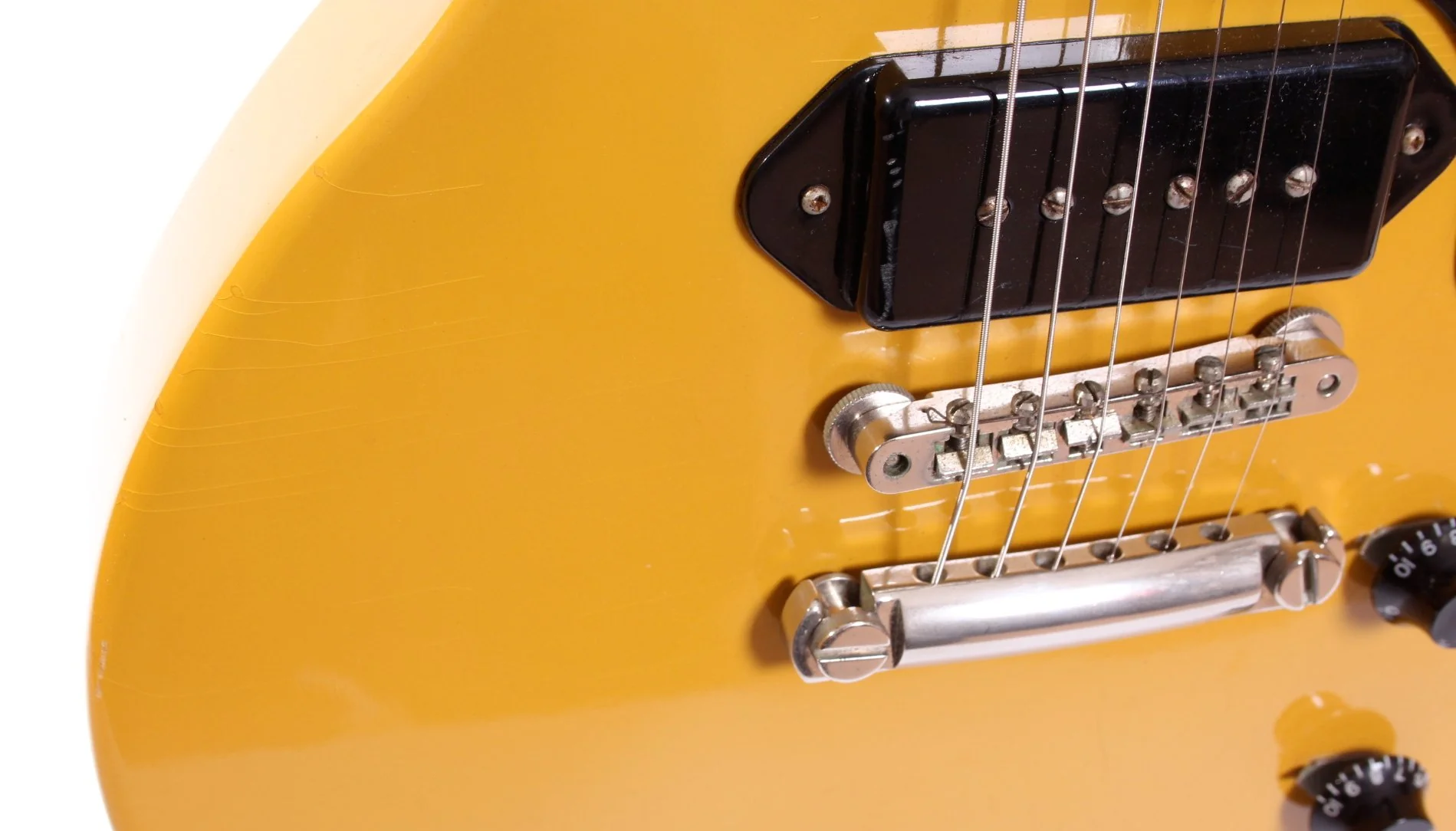 1993 Gibson Les Paul Junior Single Cutaway tv yellow - Image 11