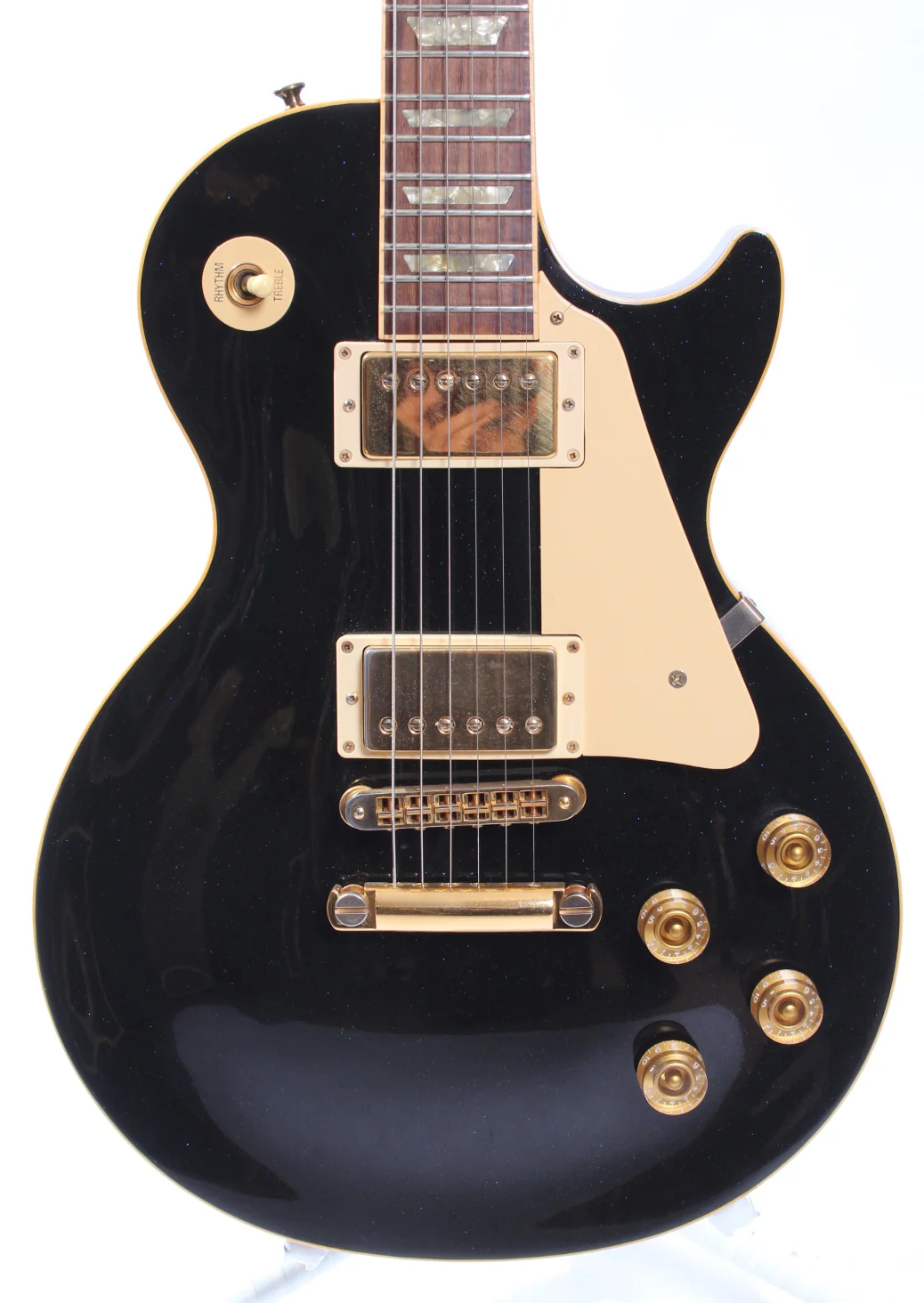 1993 Gibson Les Paul Standard Custom Shop Edition brunswick blue sparkle - Image 2