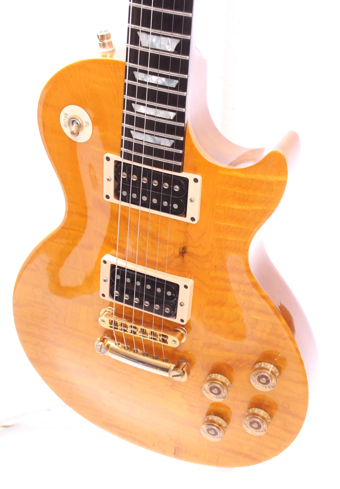 1993 Gibson Les Paul Studio Lite Flametop amber - Image 3
