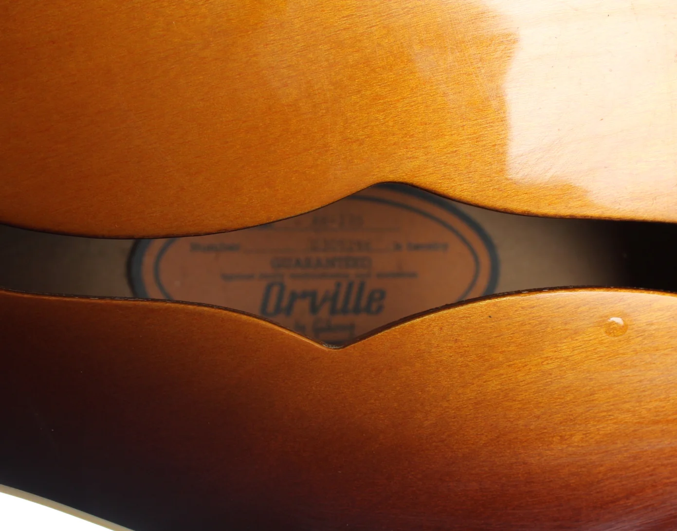 1993 Orville by Gibson ES-175 sunburst - Image 11