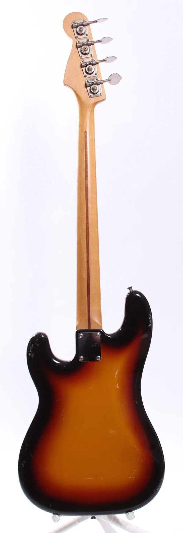 1993 Squier by Fender Japan Silver Series Precision Bass sunburst - Image 6
