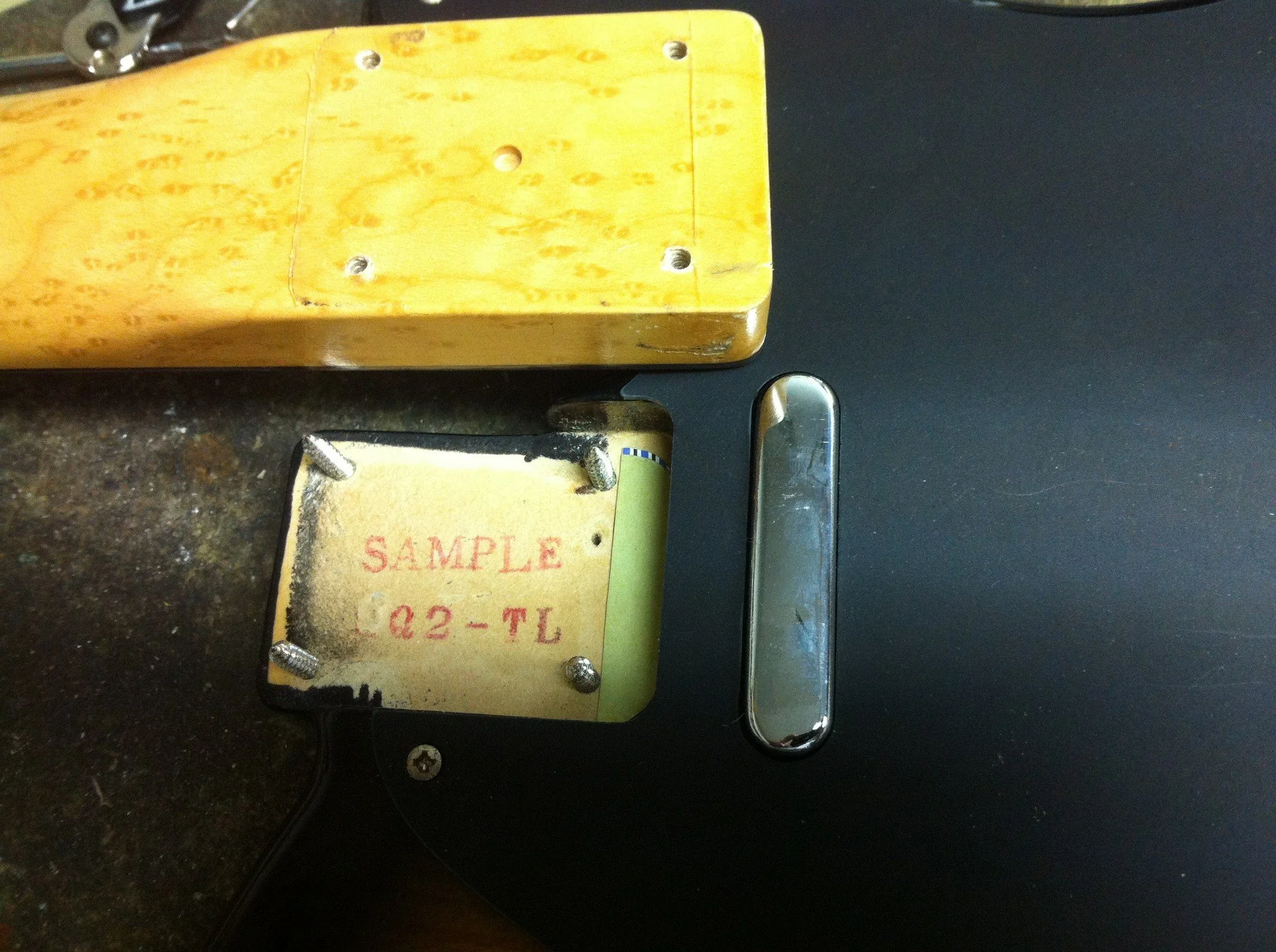1993 Squier by Fender Japan Telecaster sunburst PROTOYPE - Image 9