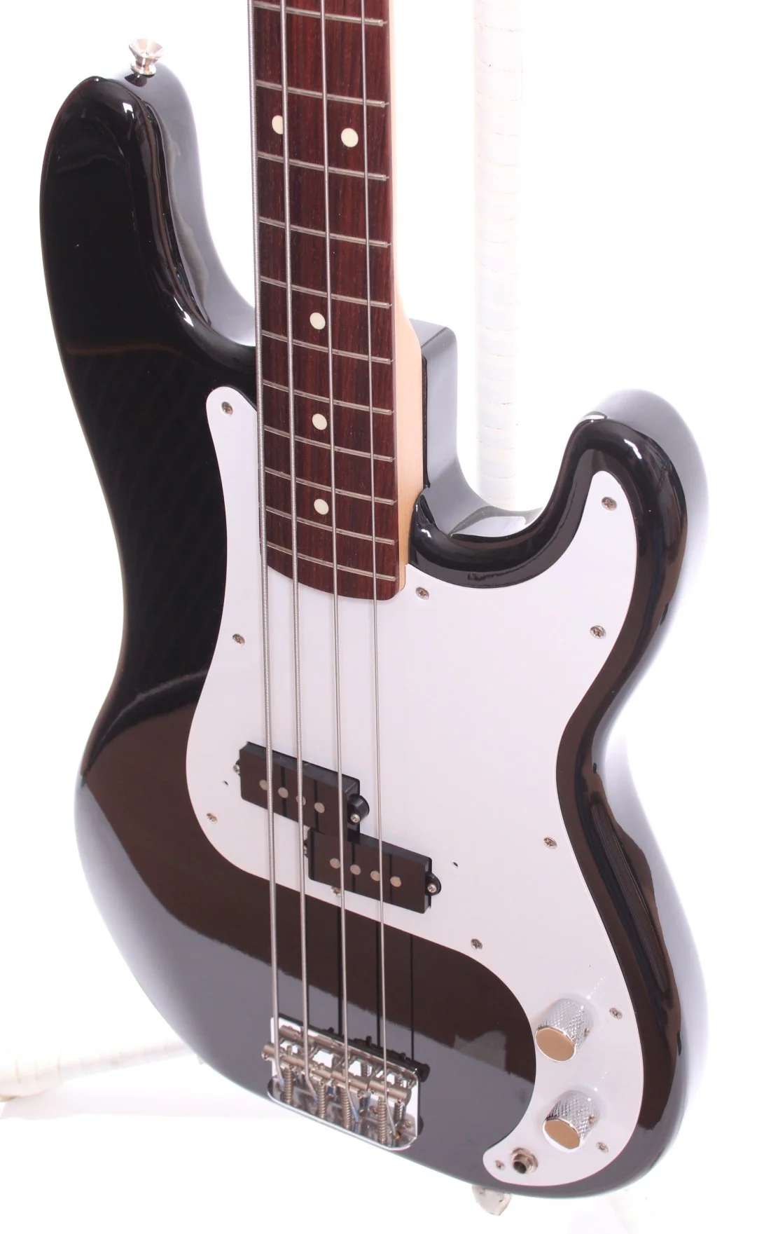 1993 Squier Precision Bass black - Image 3