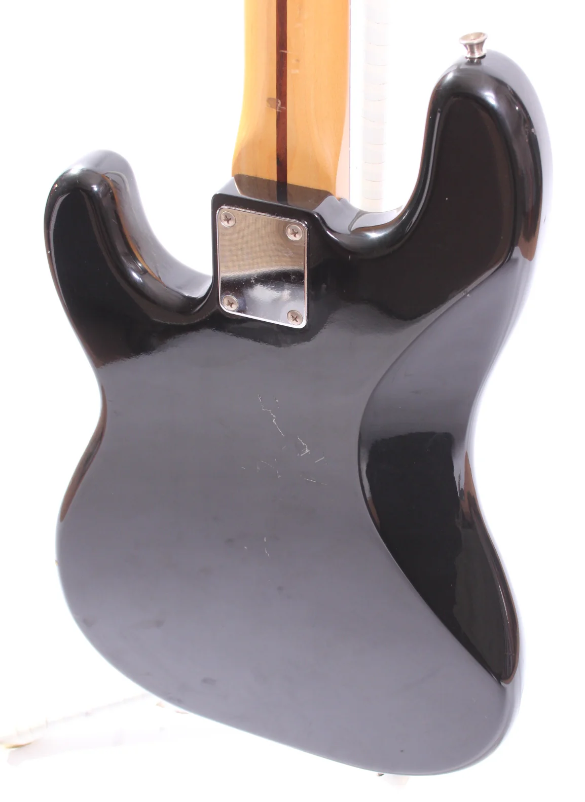 1993 Squier Precision Bass Silver Series black - Image 8
