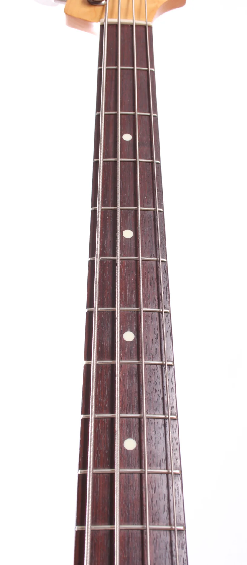 1993 Squier Precision Bass Silver Series sunburst - Image 4