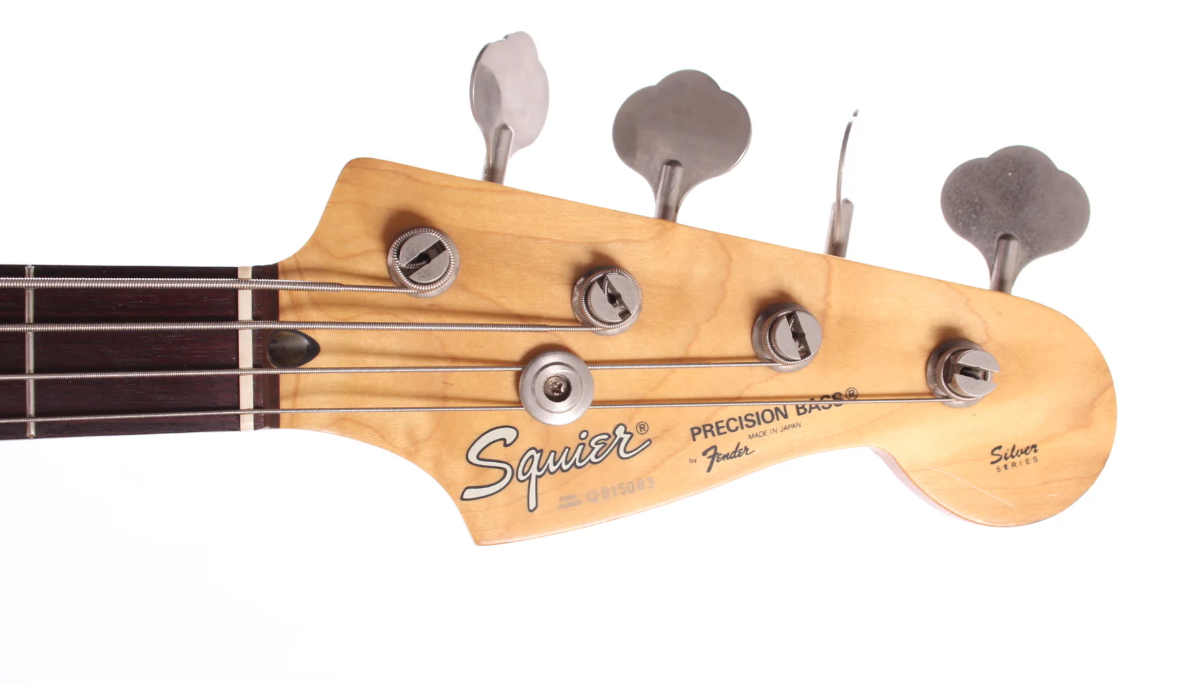 1993 Squier Precision Bass Silver Series sunburst - Image 5