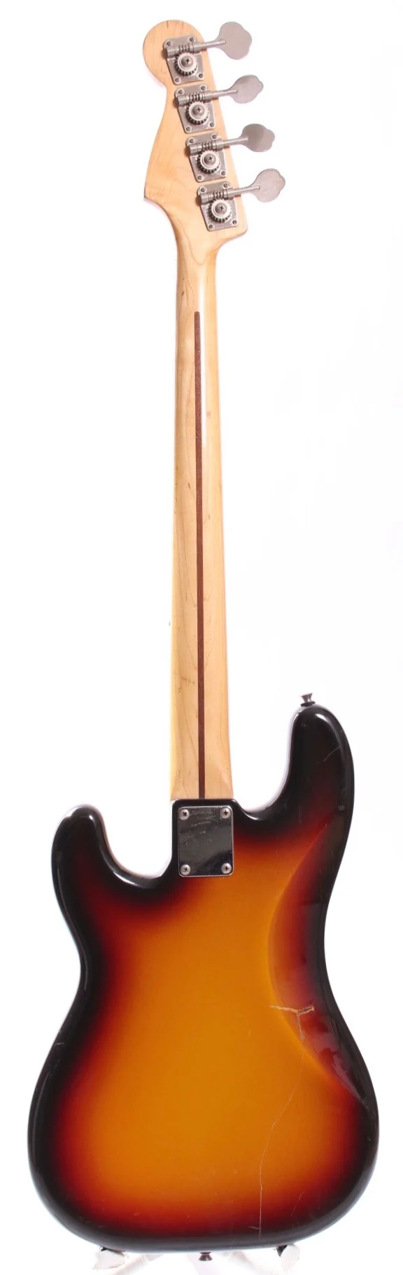 1993 Squier Precision Bass Silver Series sunburst - Image 6