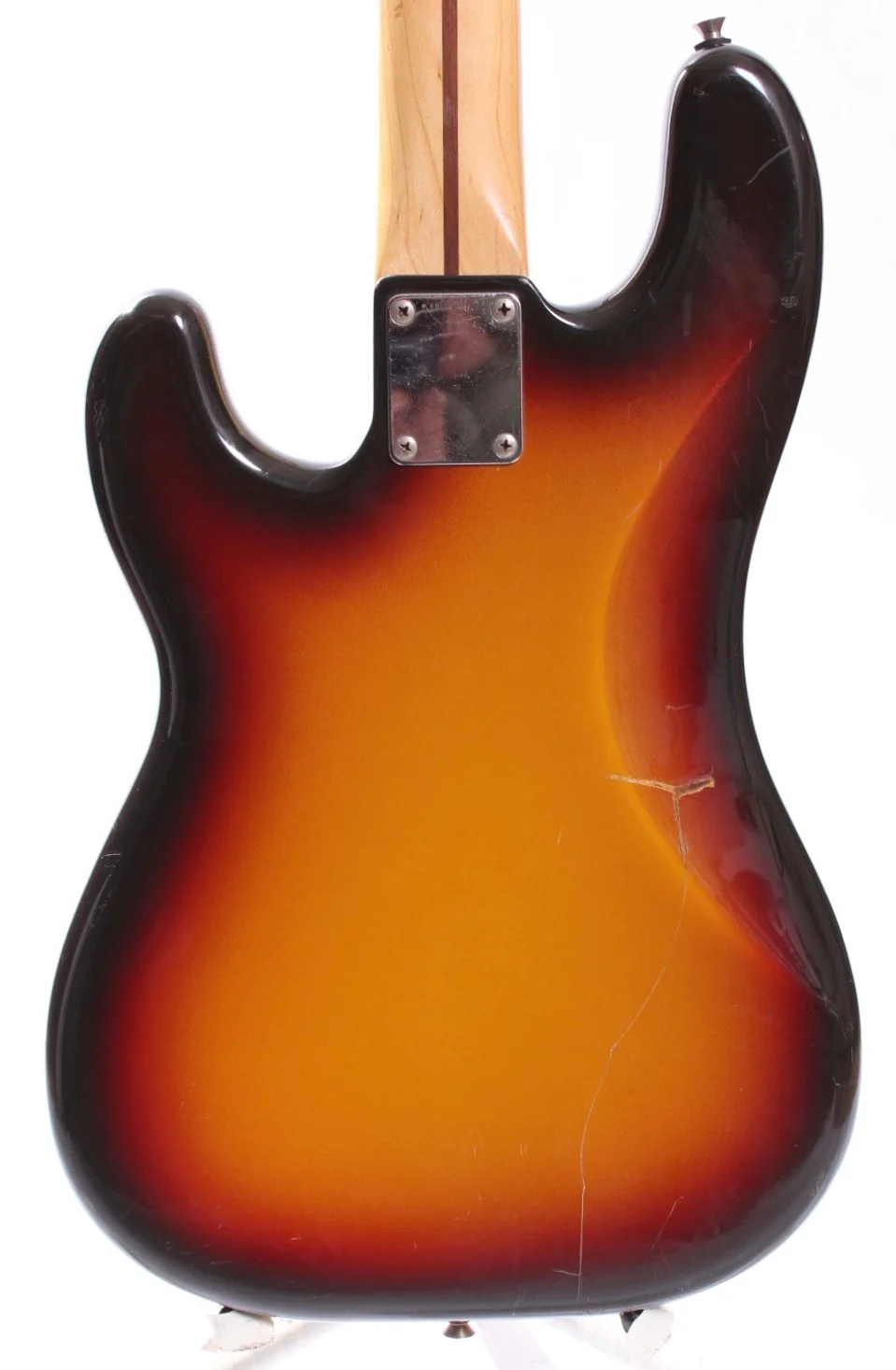 1993 Squier Precision Bass Silver Series sunburst - Image 7