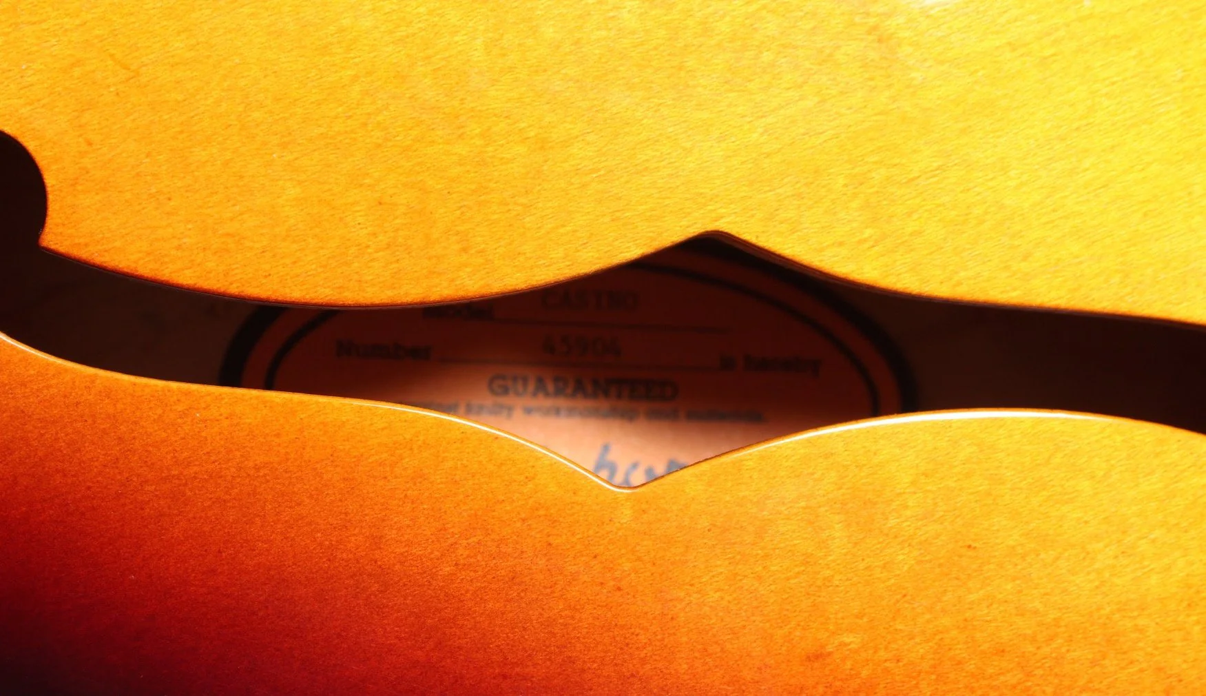 1994 Epiphone Japan Casino sunburst - Image 11