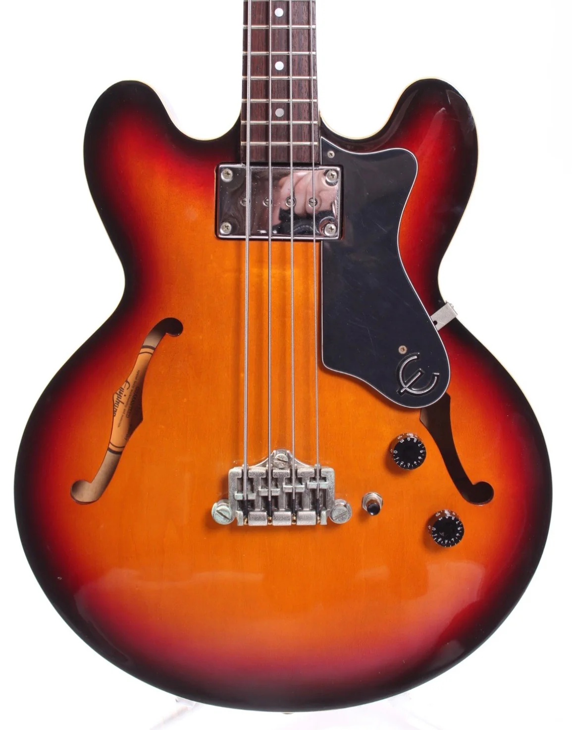 1994 Epiphone Rivoli VCSB sunburst - Image 2