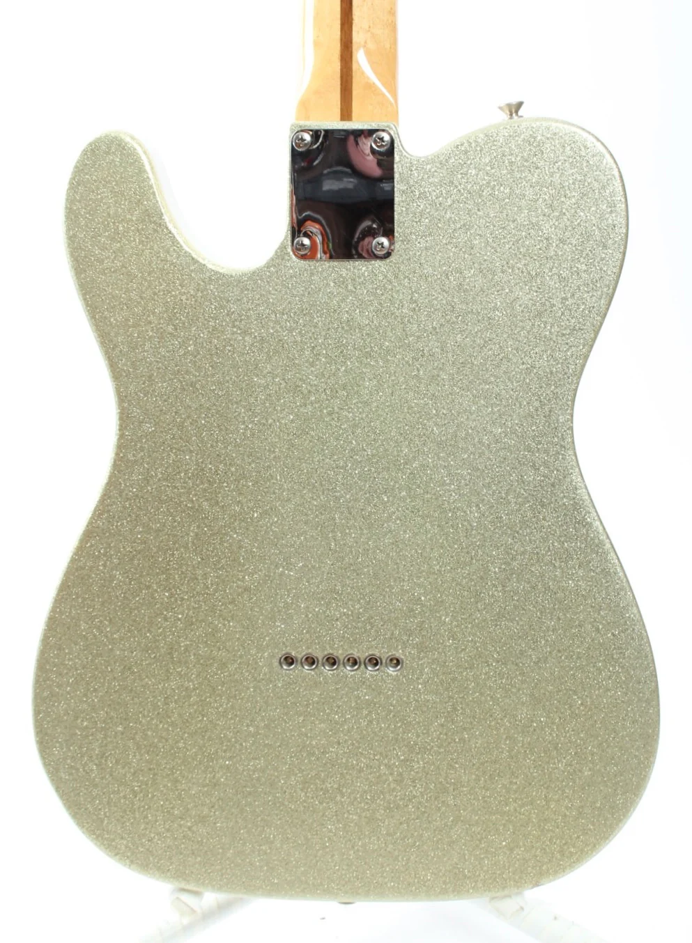 1994 Fender Custom Shop Sparkle Telecaster silver sparkle metallic - Image 7