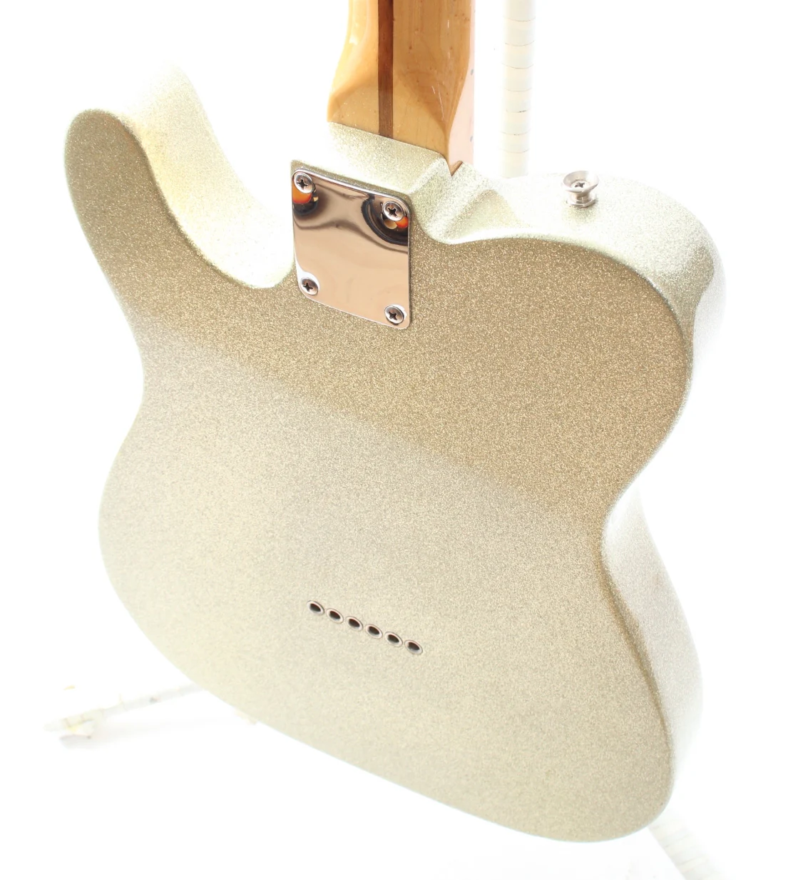 1994 Fender Custom Shop Sparkle Telecaster silver sparkle metallic - Image 8