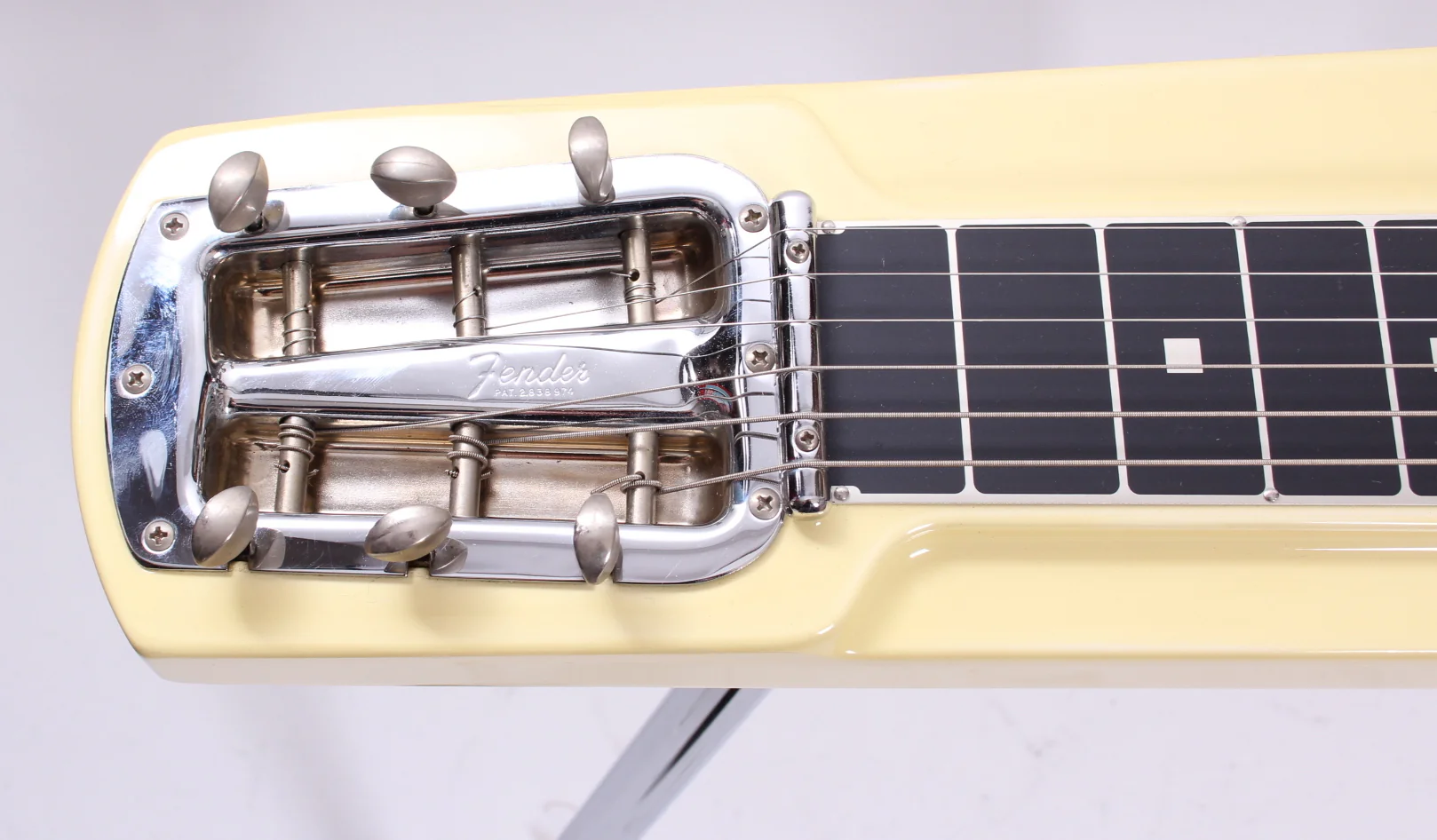 1994 Fender Deluxe 6 lap steel console vintage white - Image 2