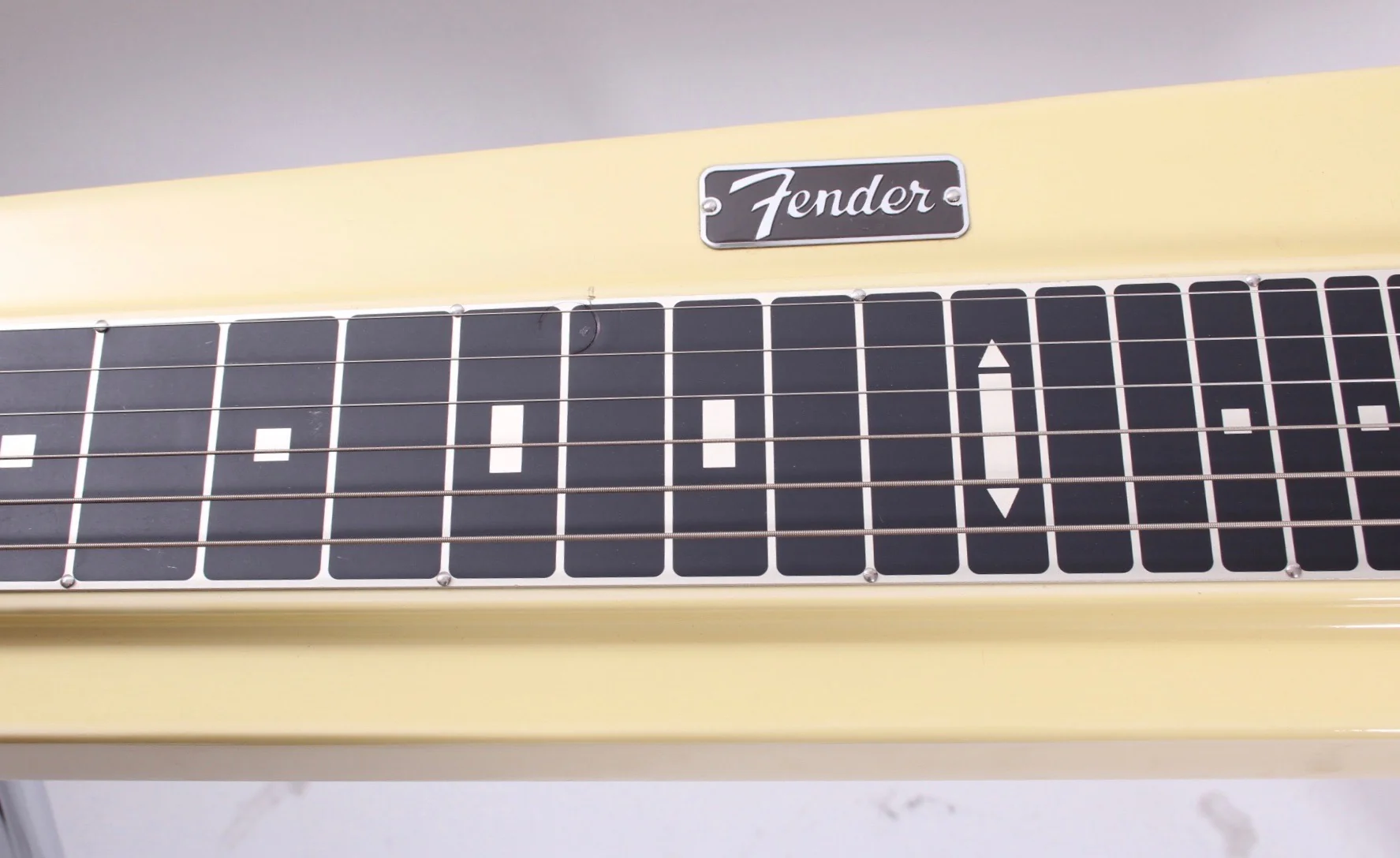 1994 Fender Deluxe 6 lap steel console vintage white - Image 3