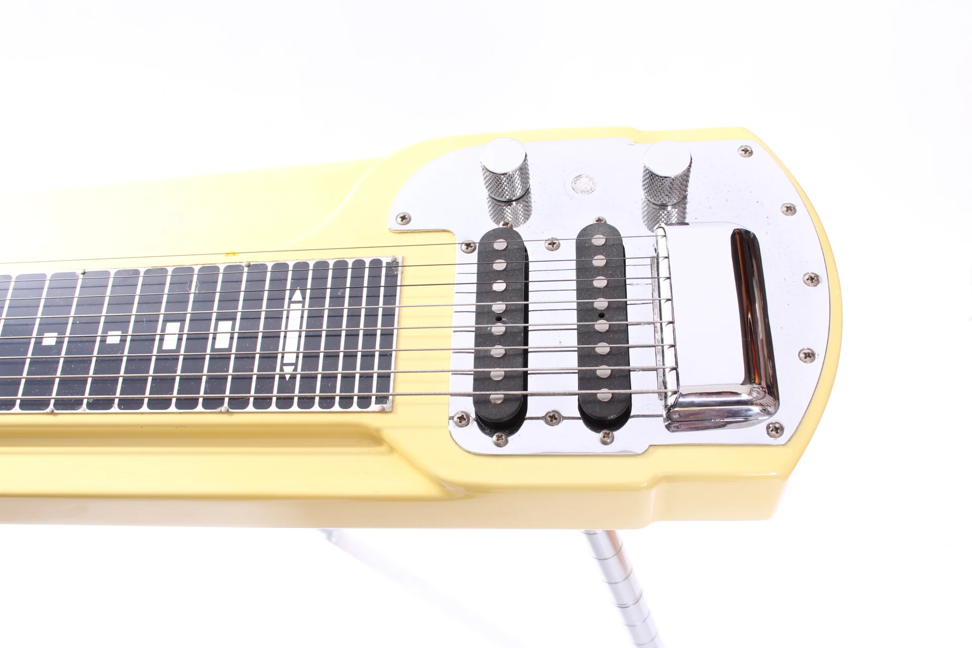 1994 Fender Deluxe 8 Console Lap Steel vintage white - Image 2