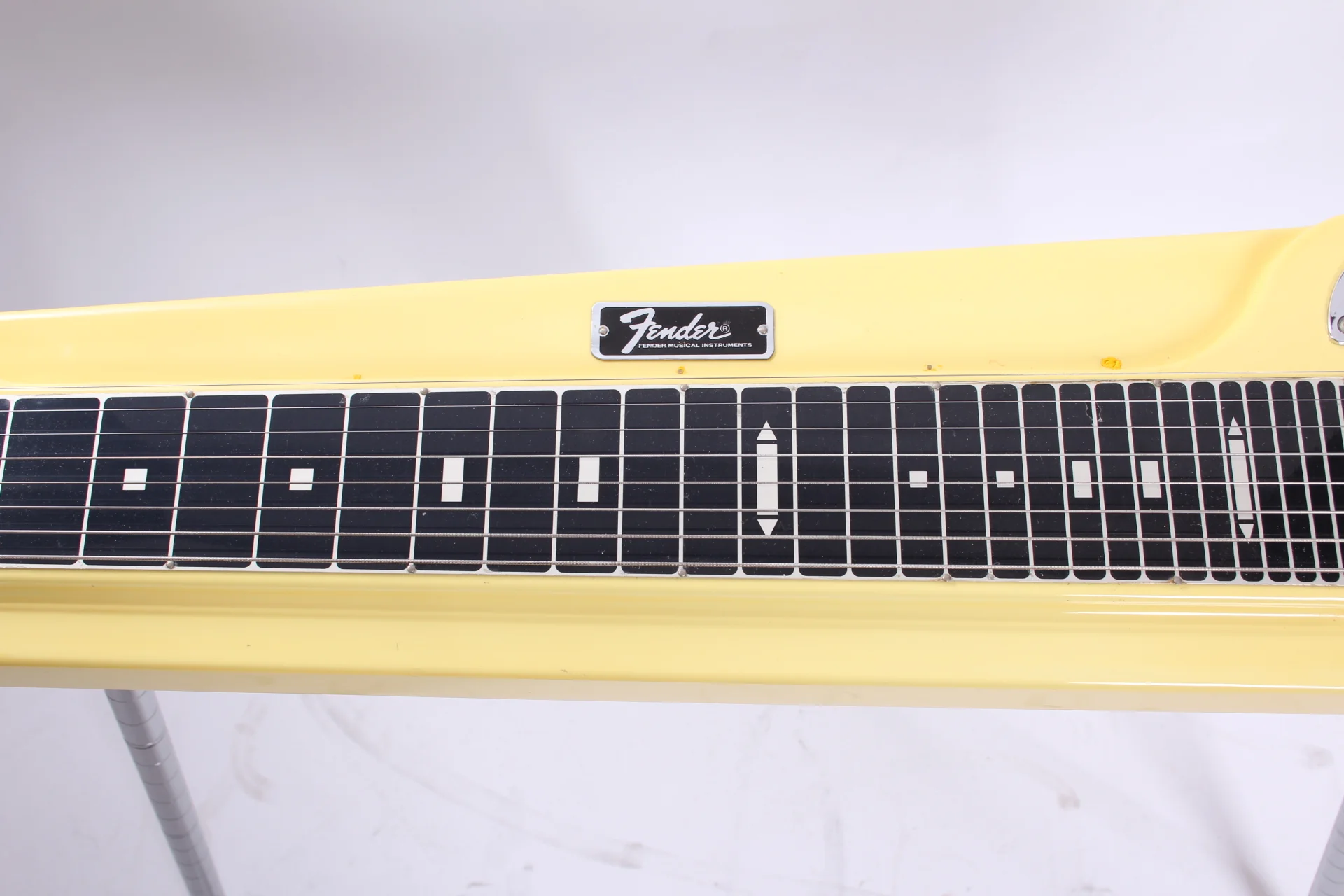 1994 Fender Deluxe 8 Console Lap Steel vintage white - Image 6