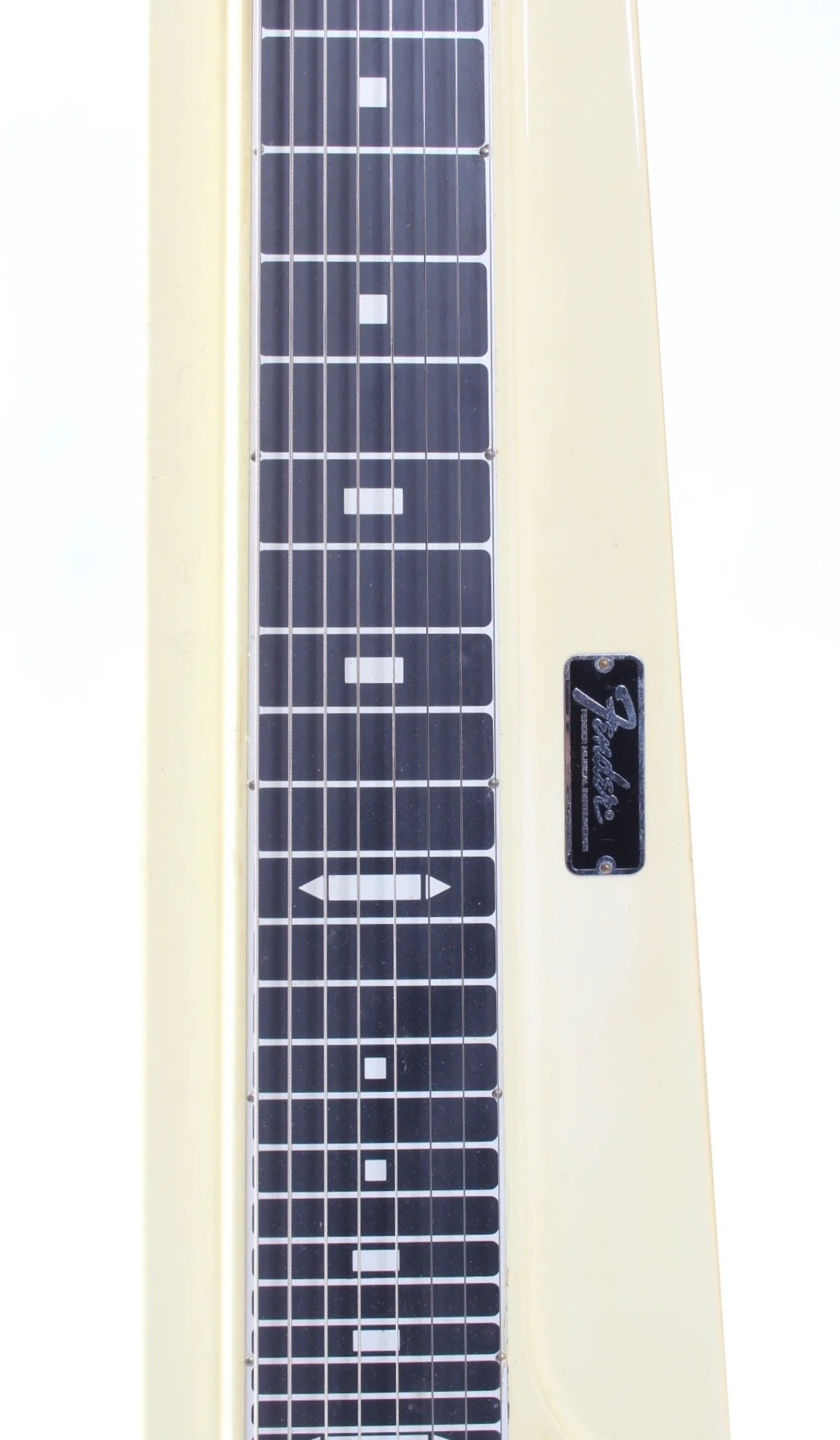 1994 Fender Deluxe 8 Lap Steel vintage white - Image 3