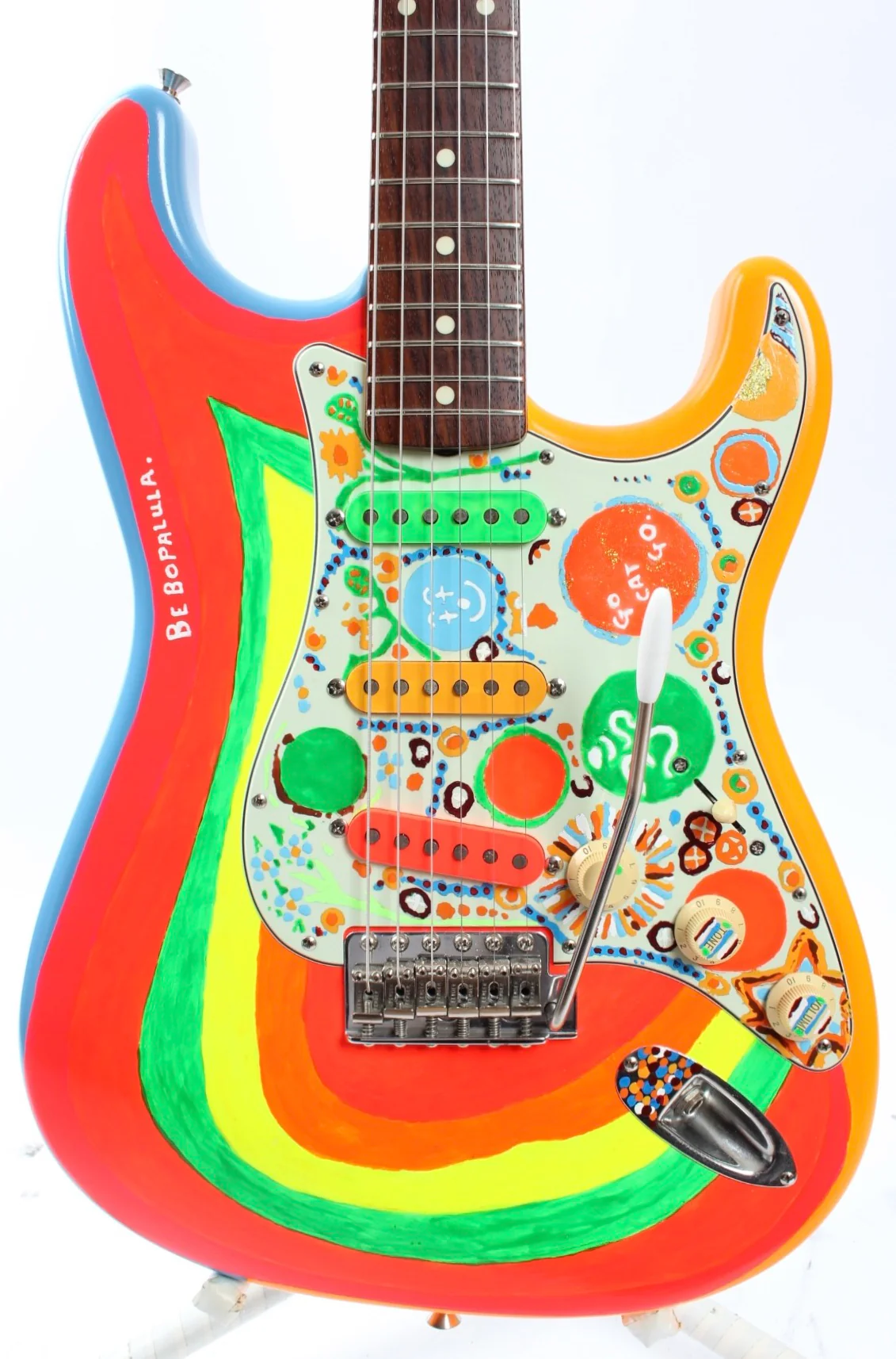1994 Fender George Harrison Rocky Stratocaster sonic blue - Image 2