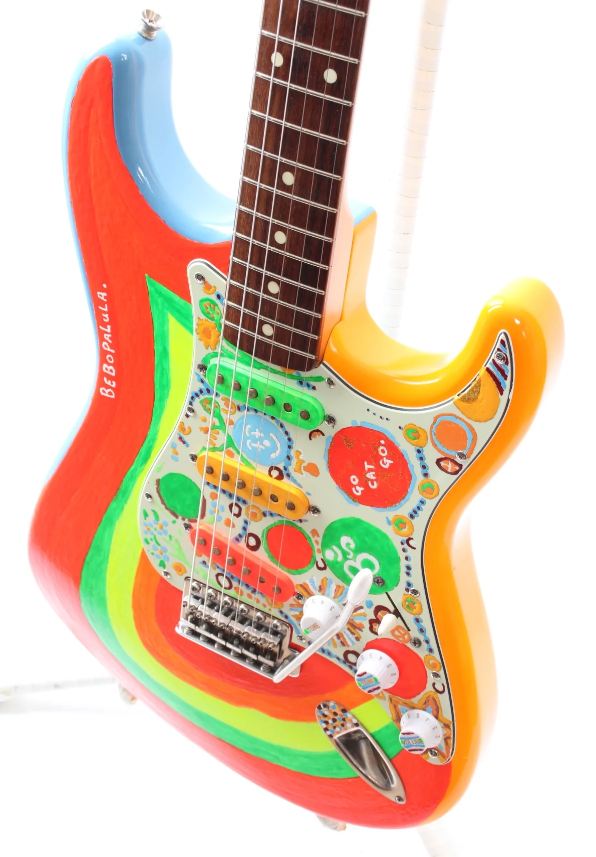 1994 Fender George Harrison Rocky Stratocaster sonic blue - Image 3