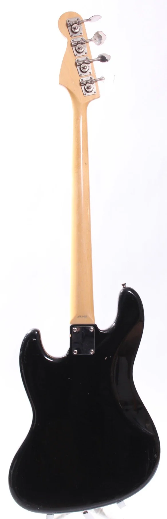 1994 Fender Jazz Bass factory fretless no lines black - Image 6