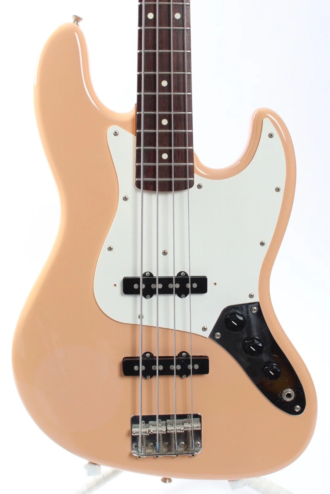 1994 Fender Jazz Bass shell pink - Image 2