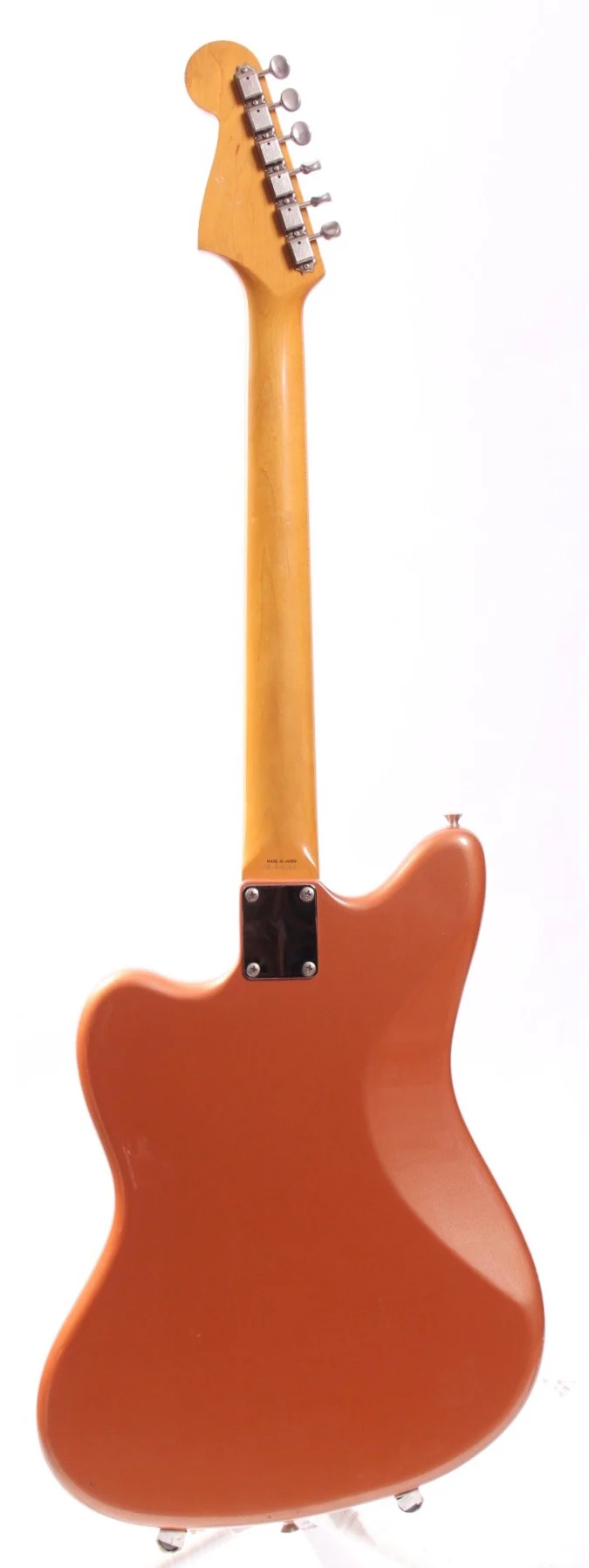 1994 Fender Jazzmaster 66 Reissue burgundy mist matching headstock - Image 6