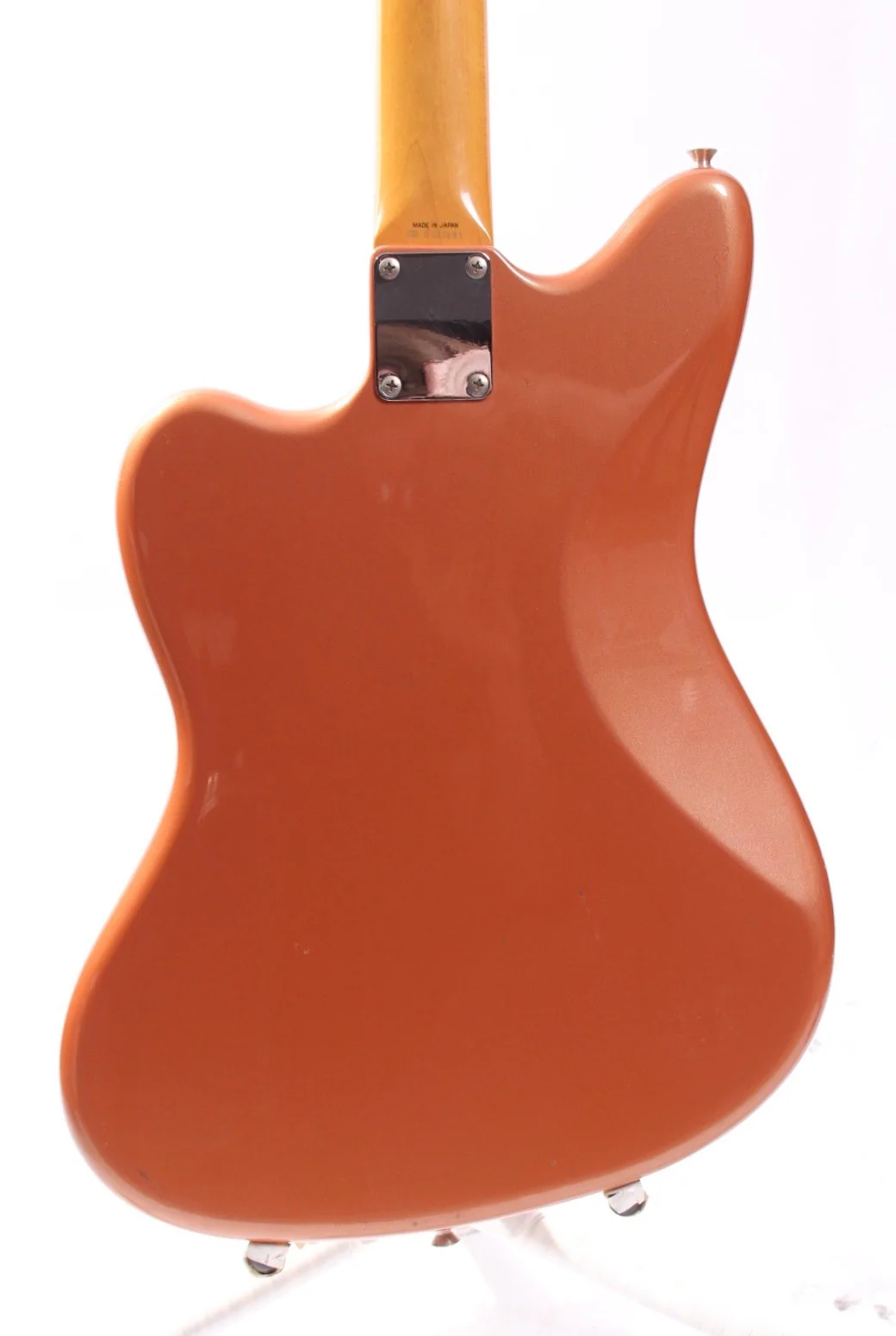 1994 Fender Jazzmaster 66 Reissue burgundy mist matching headstock - Image 7