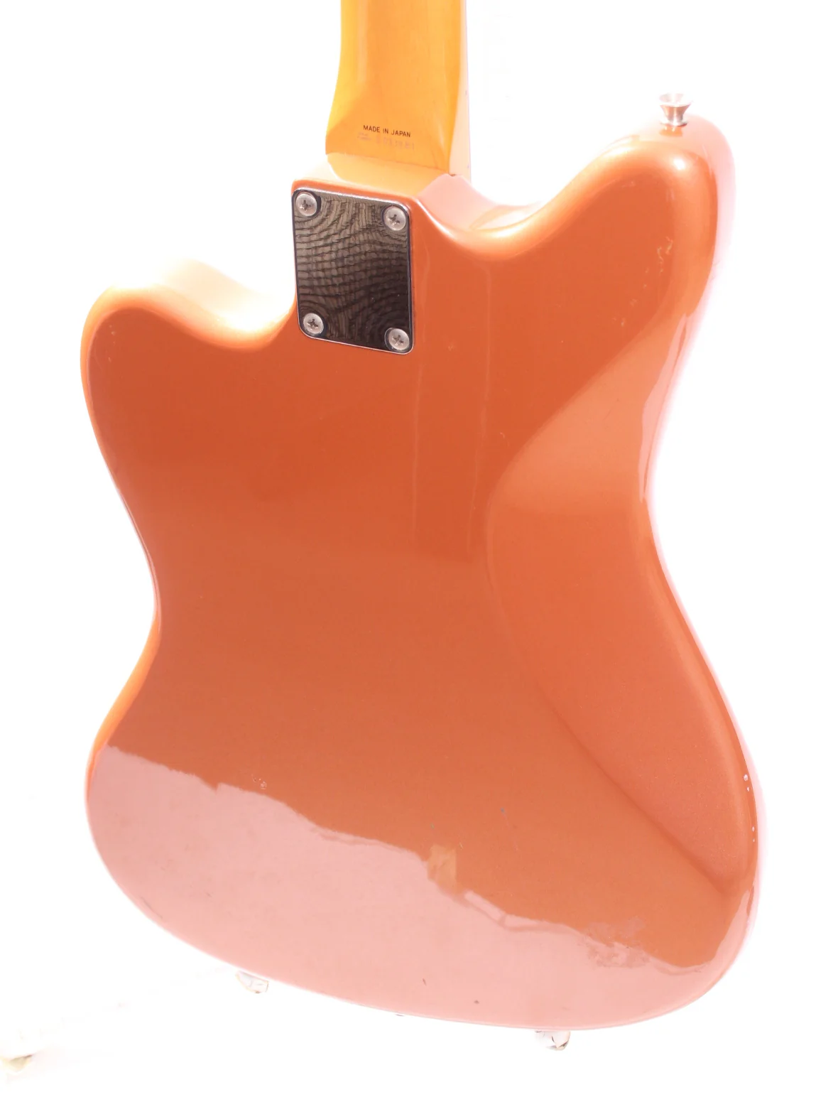 1994 Fender Jazzmaster 66 Reissue burgundy mist matching headstock - Image 8