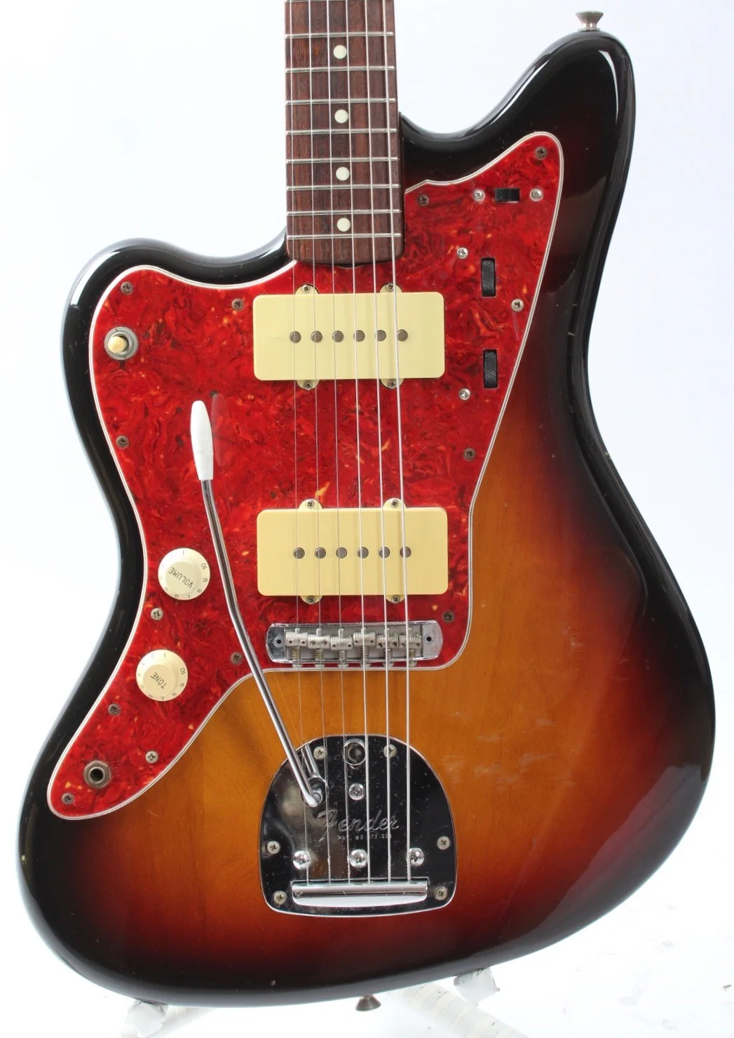 1994 Fender Jazzmaster 66 Reissue lefty sunburst - Image 2