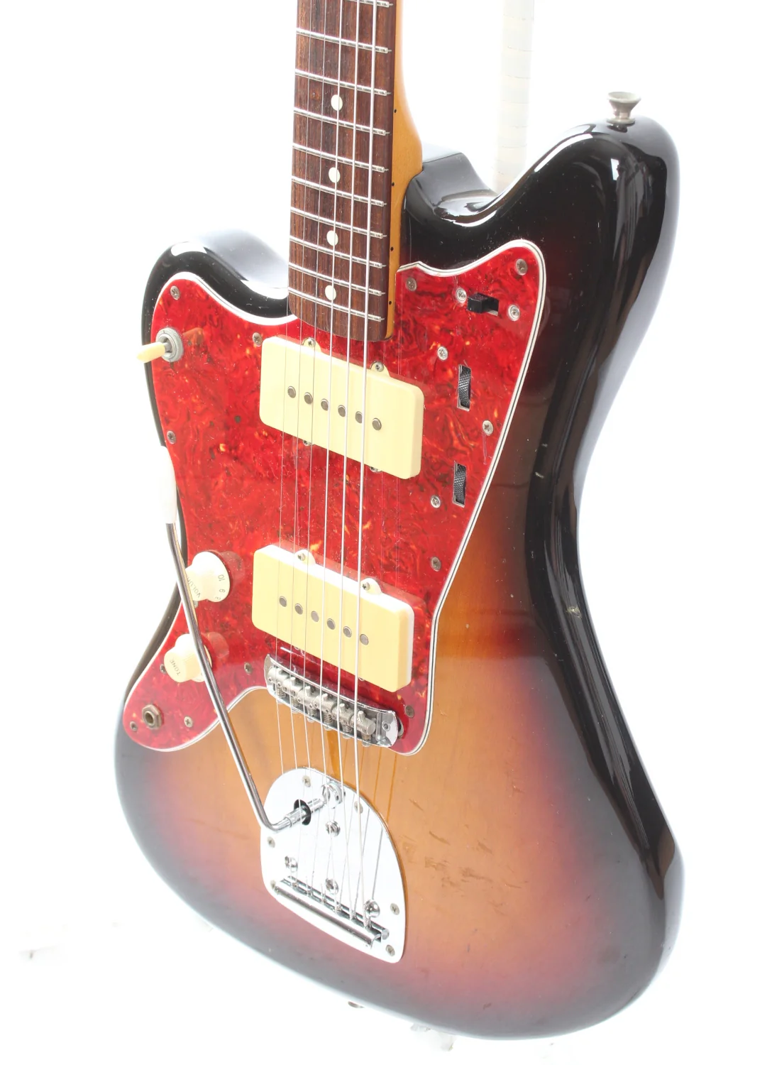 1994 Fender Jazzmaster 66 Reissue lefty sunburst - Image 3