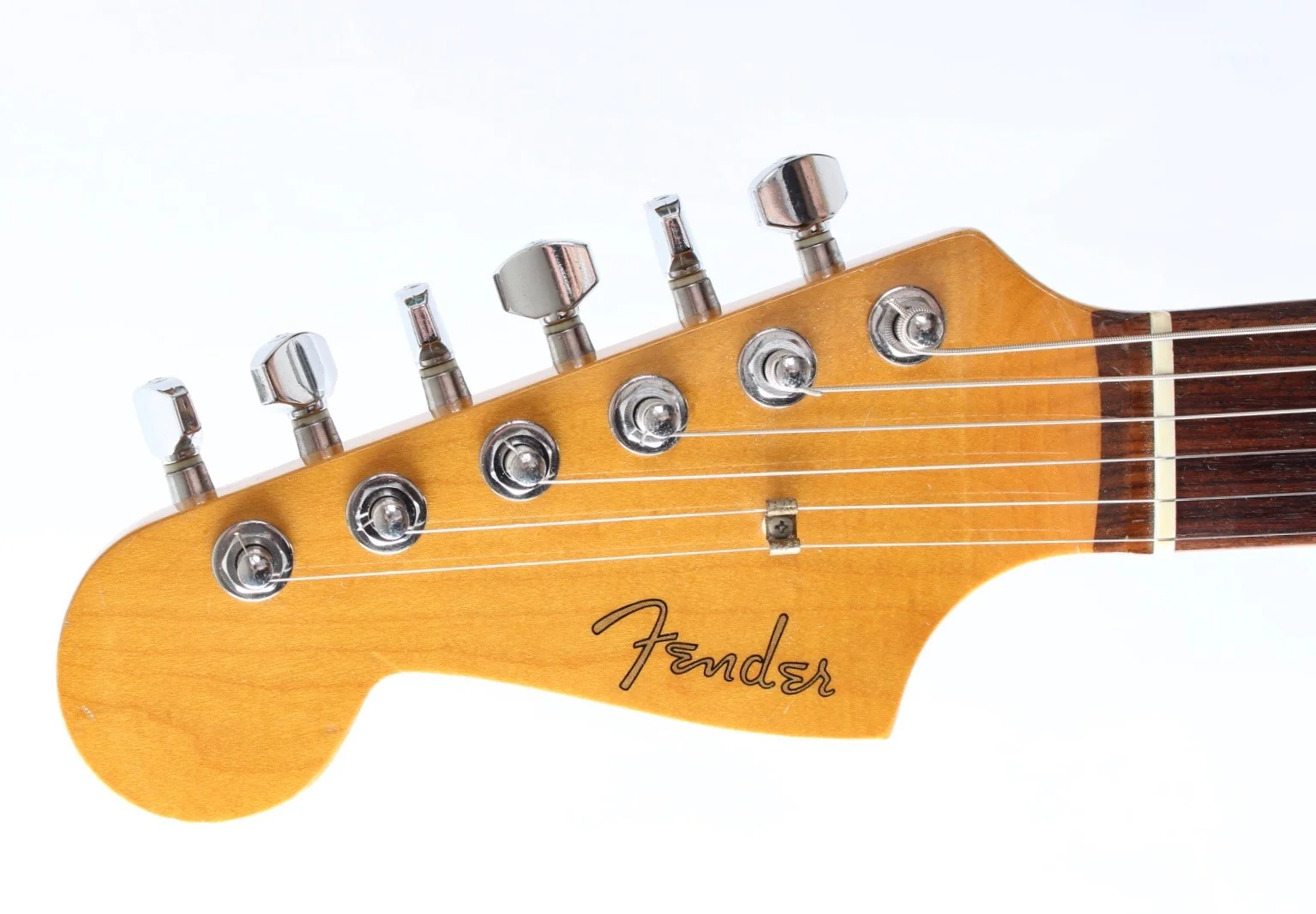 1994 Fender Jazzmaster 66 Reissue lefty sunburst - Image 5