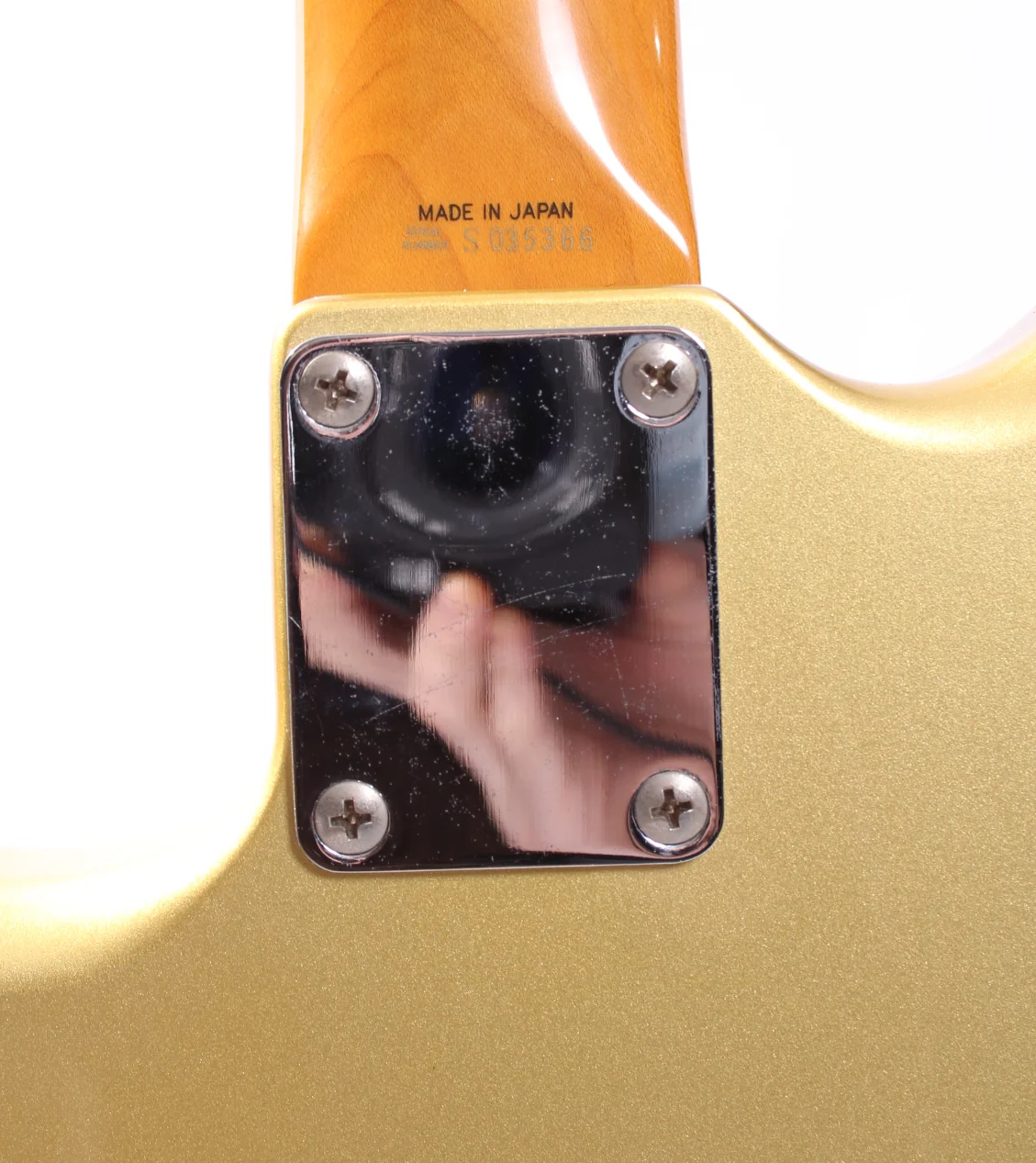 1994 Fender Jazzmaster 66 Reissue shoreline gold - Image 11