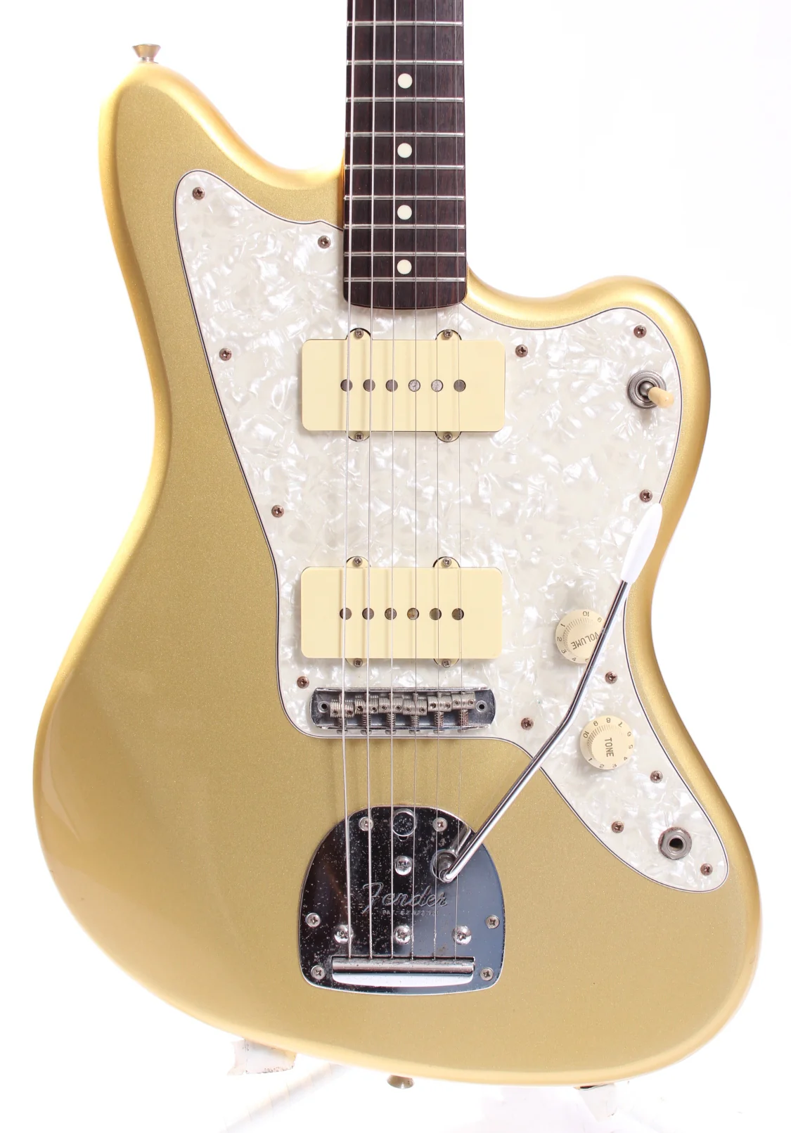 1994 Fender Jazzmaster 66 Reissue shoreline gold - Image 2