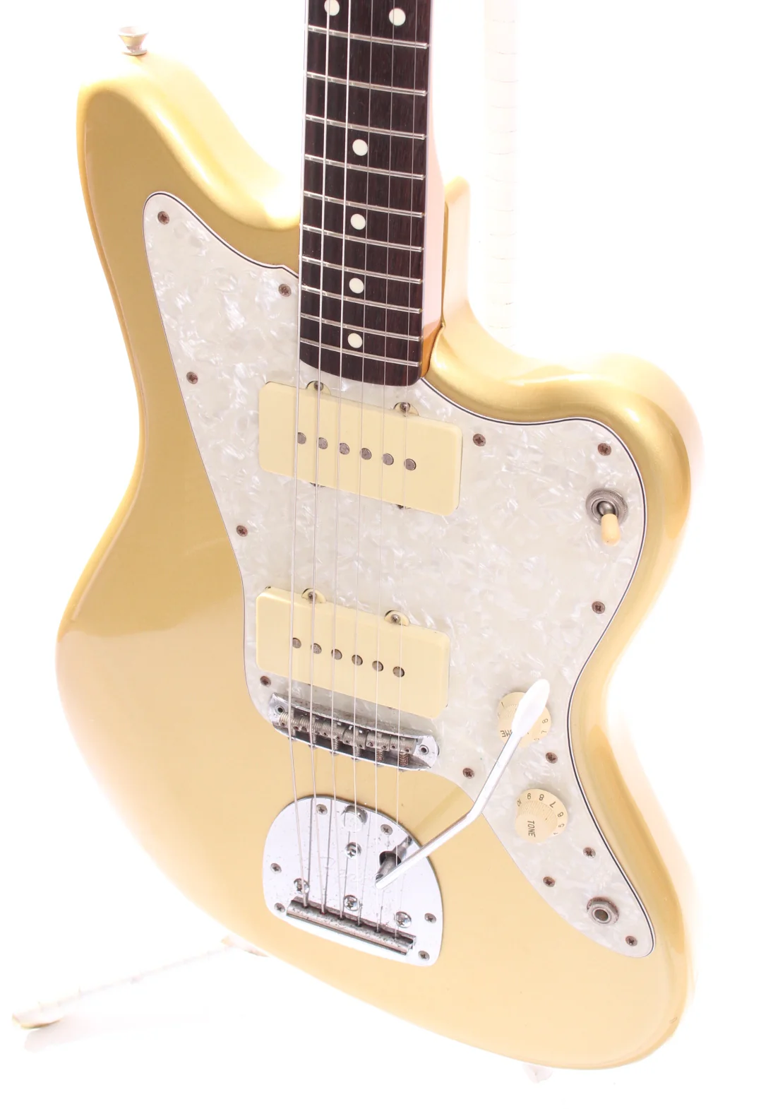 1994 Fender Jazzmaster 66 Reissue shoreline gold - Image 3