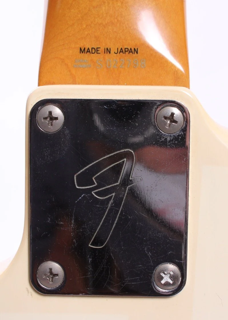 1994 Fender Mustang 65 Reissue vintage white - Image 12