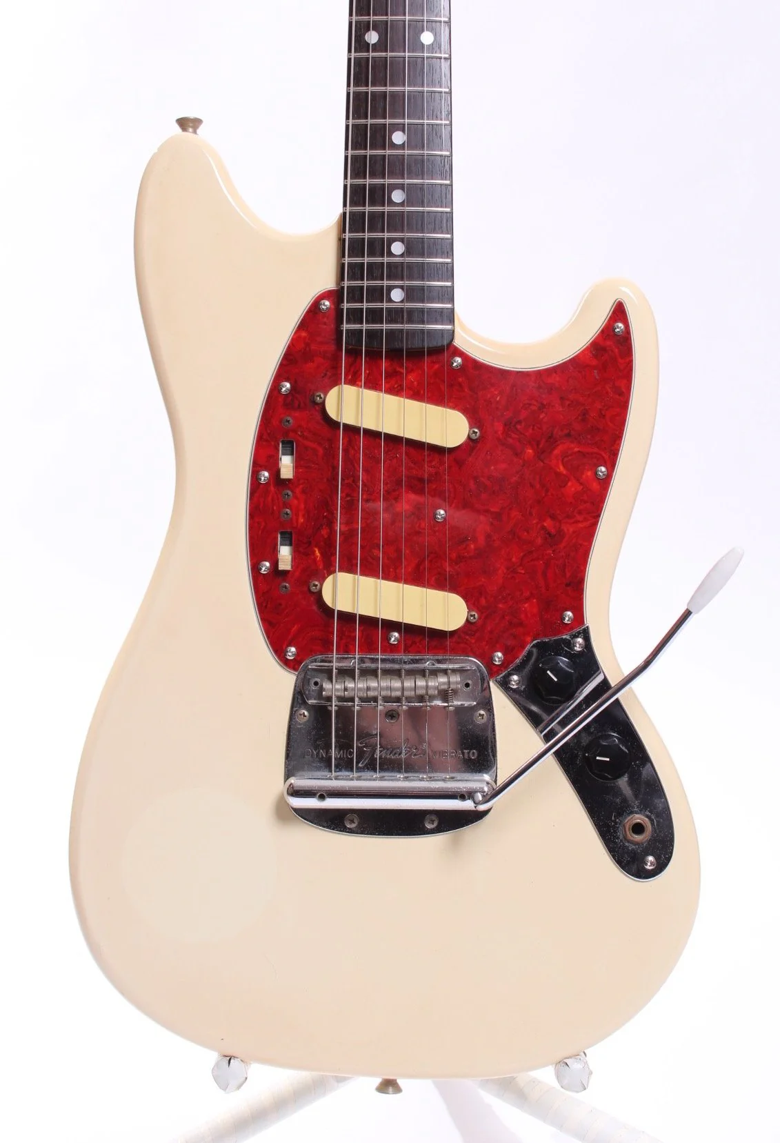 1994 Fender Mustang 65 Reissue vintage white - Image 2