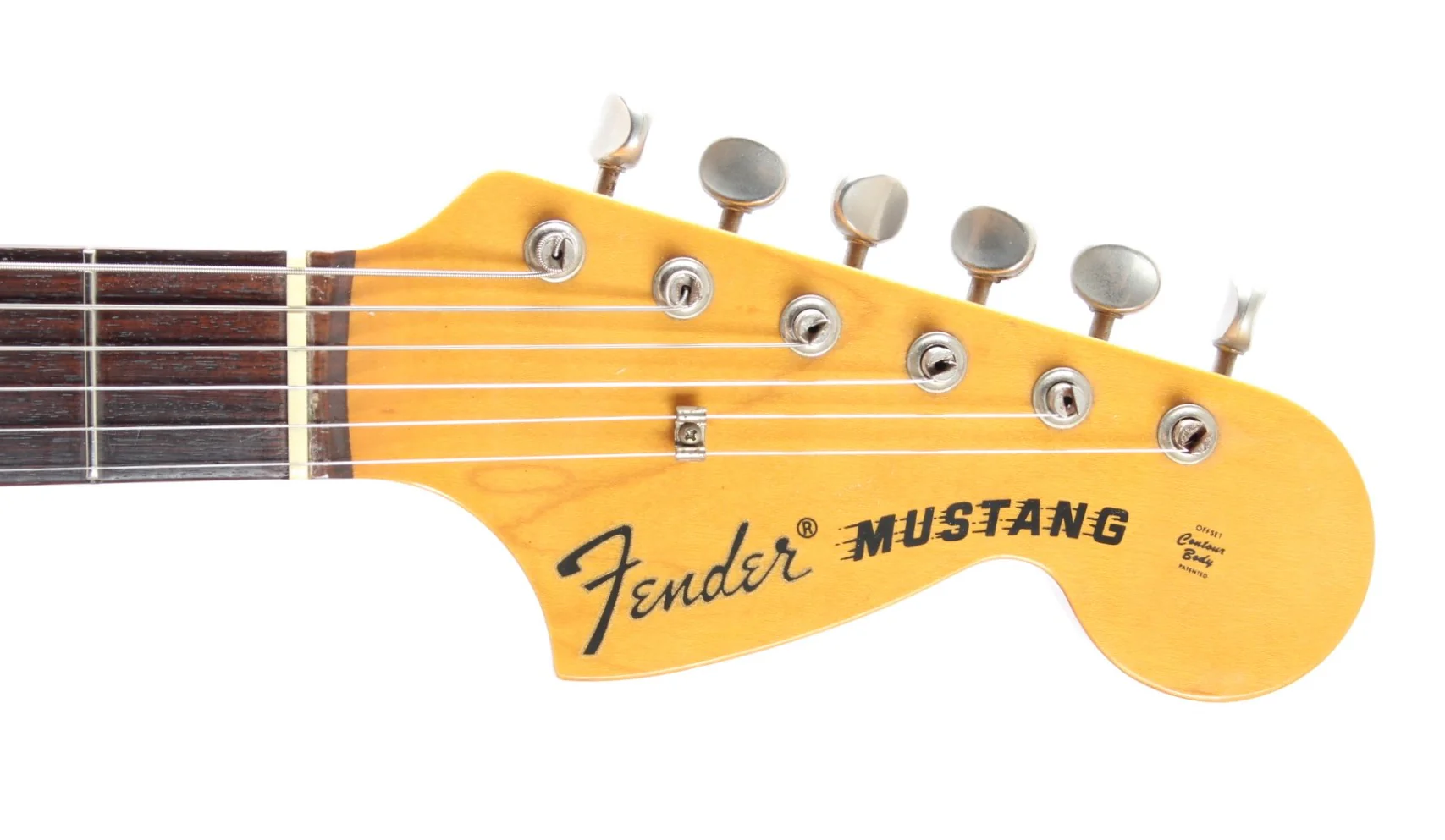 1994 Fender Mustang 69 Reissue vintage white - Image 5