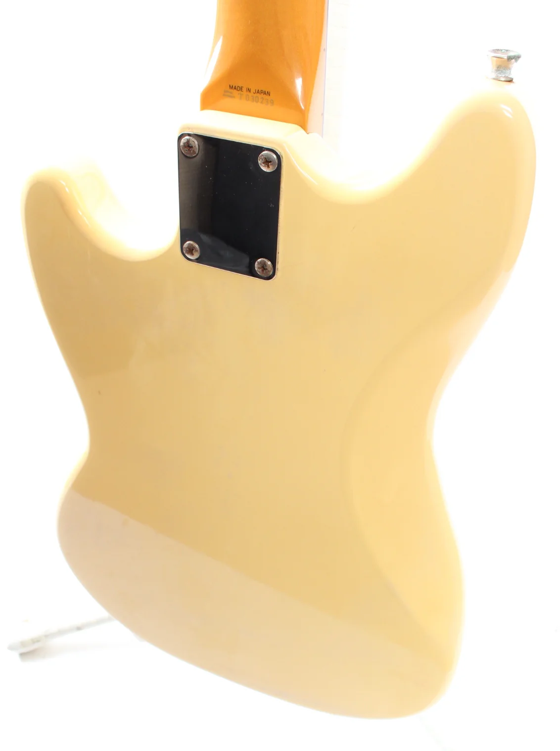 1994 Fender Mustang 69 Reissue vintage white - Image 8