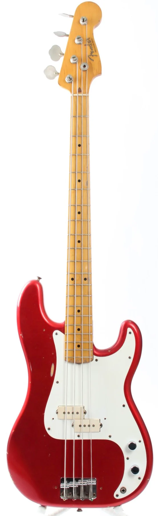 1994 Fender Precision Bass 57 Reissue candy apple red - Image 3