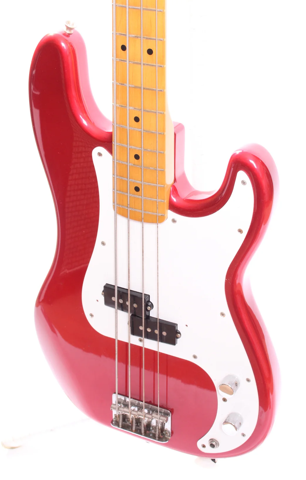 1994 Fender Precision Bass 57 Reissue candy apple red - Image 3