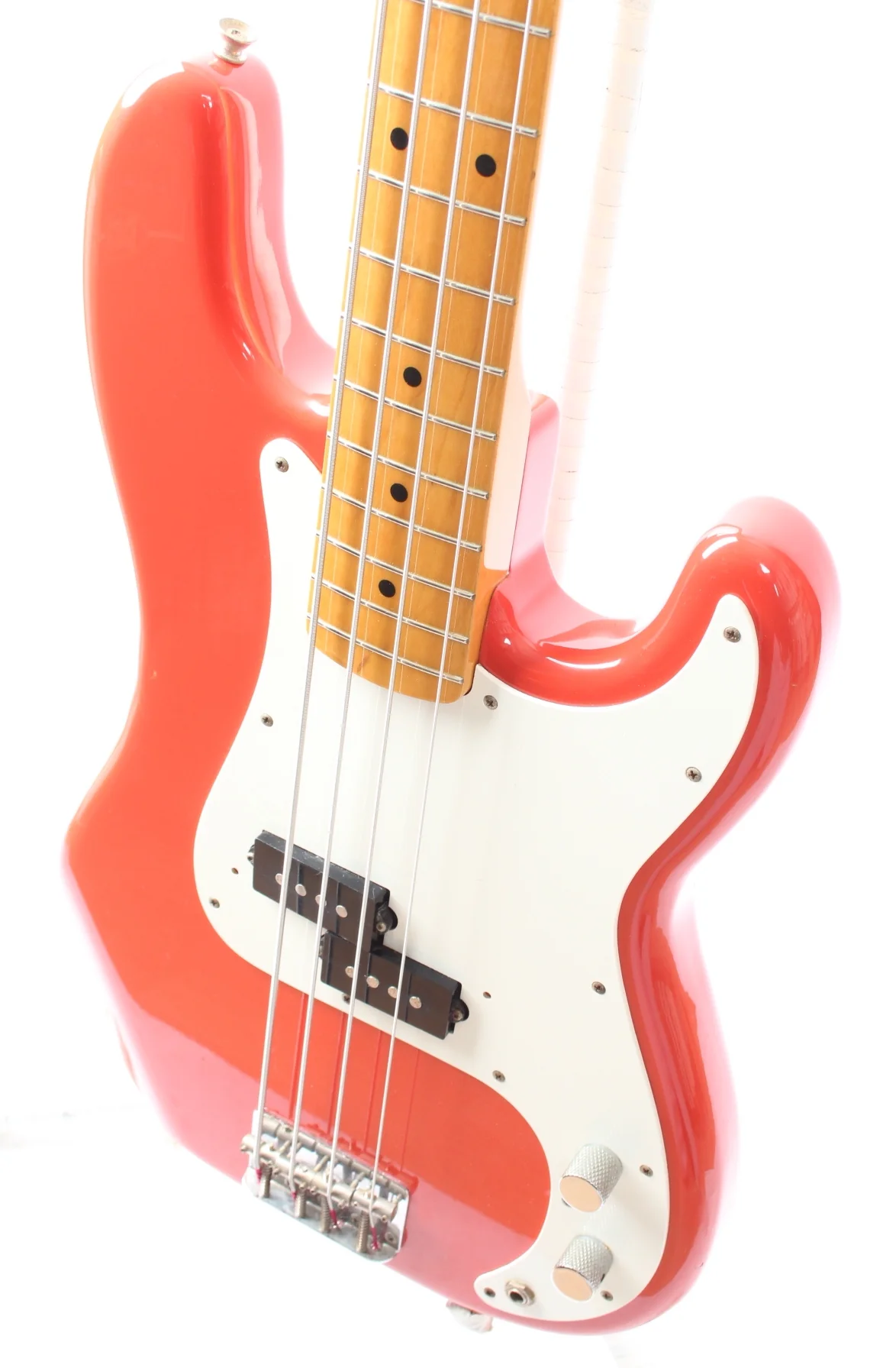 1994 Fender Precision Bass 57 Reissue fiesta red - Image 3