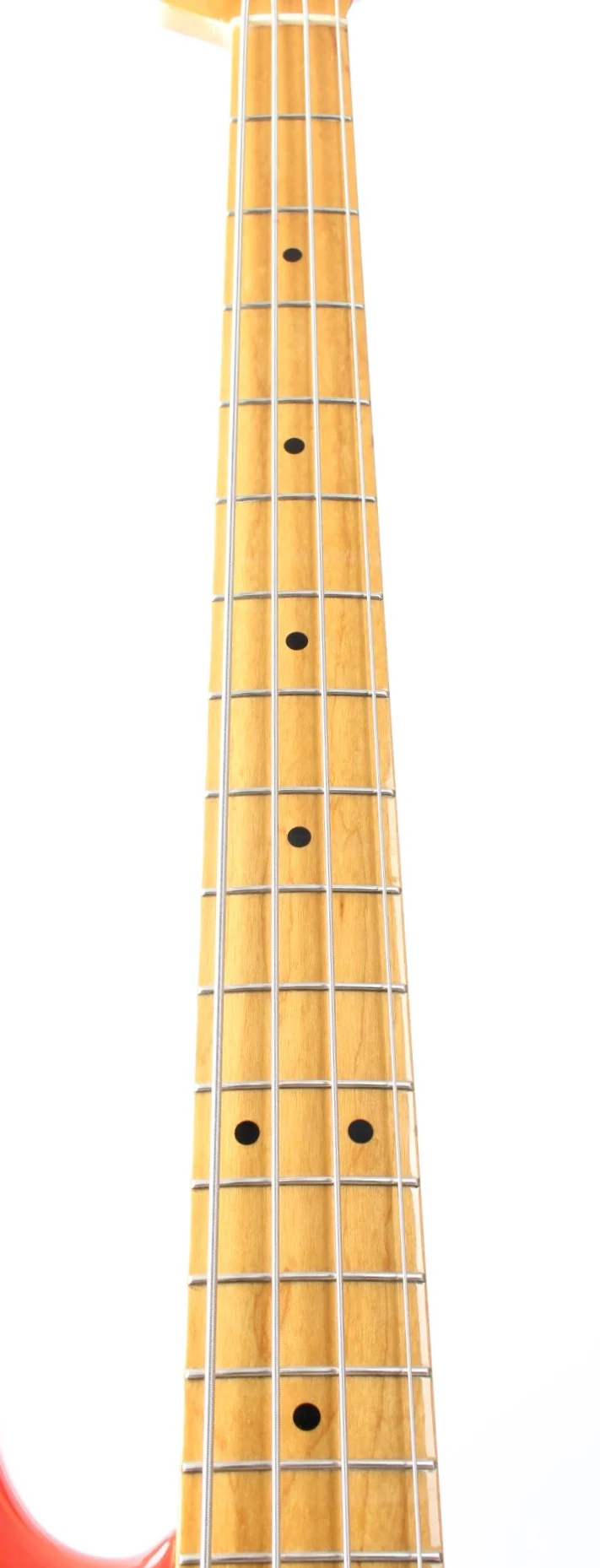 1994 Fender Precision Bass 57 Reissue fiesta red - Image 4