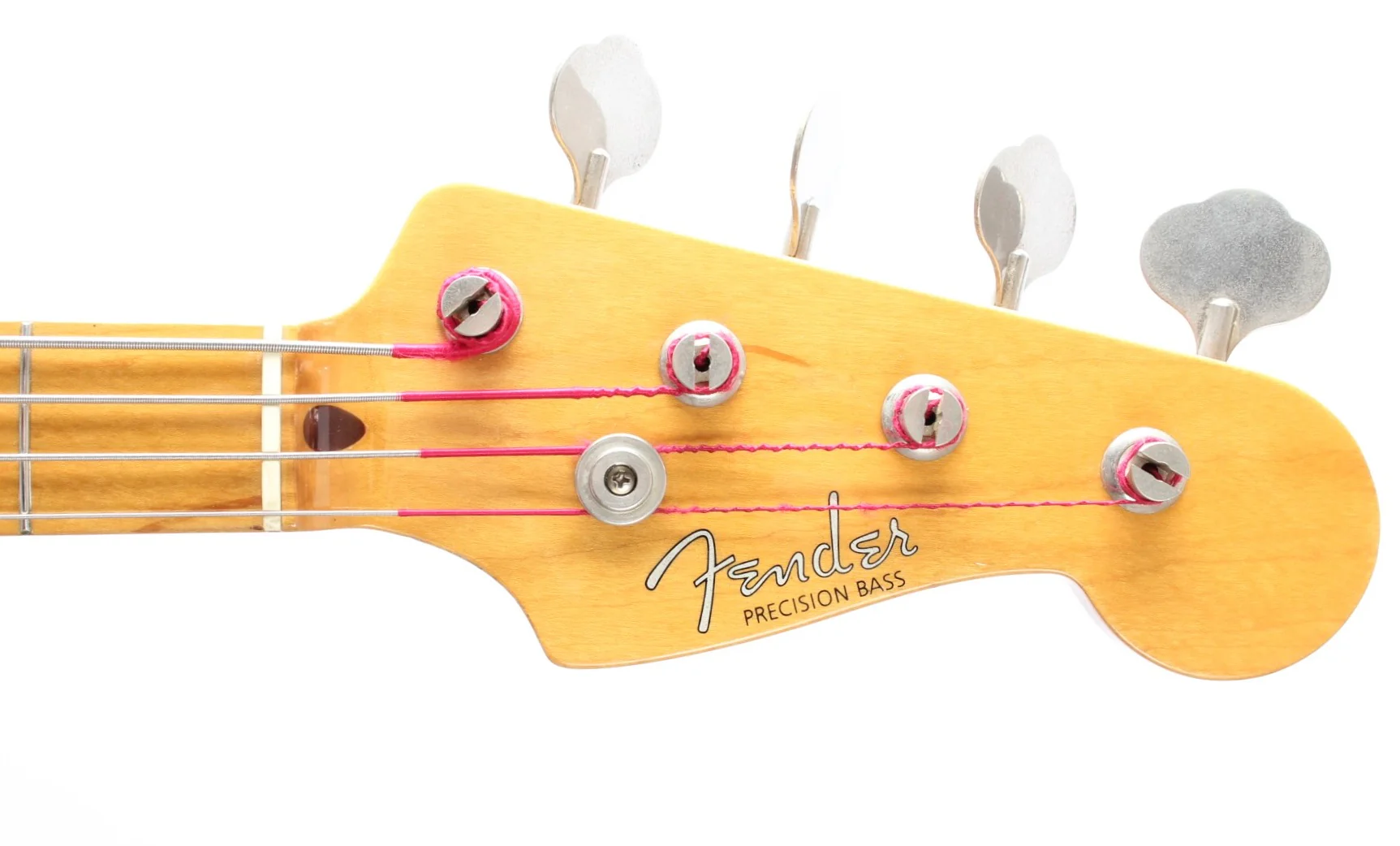 1994 Fender Precision Bass 57 Reissue fiesta red - Image 5