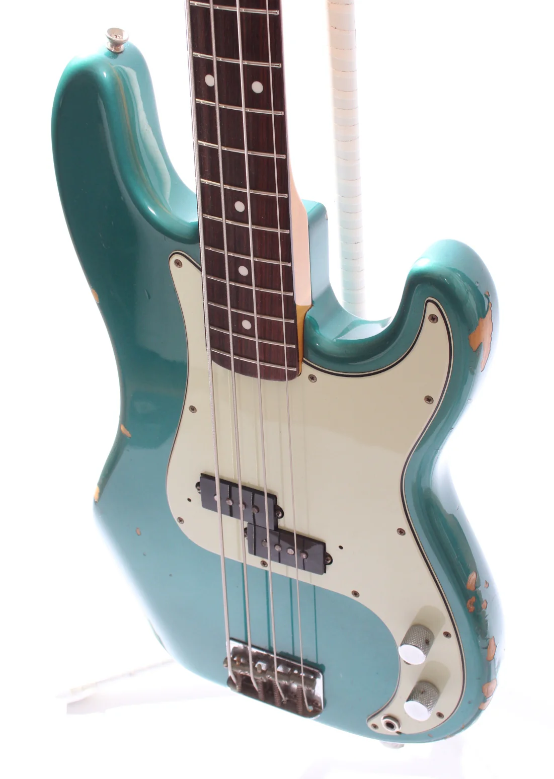 1994 Fender Precision Bass 62 Reissue ocean turquoise metallic - Image 3