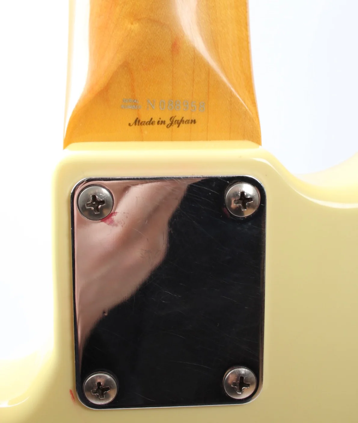 1994 Fender Precision Bass '62 Reissue vintage white - Image 11